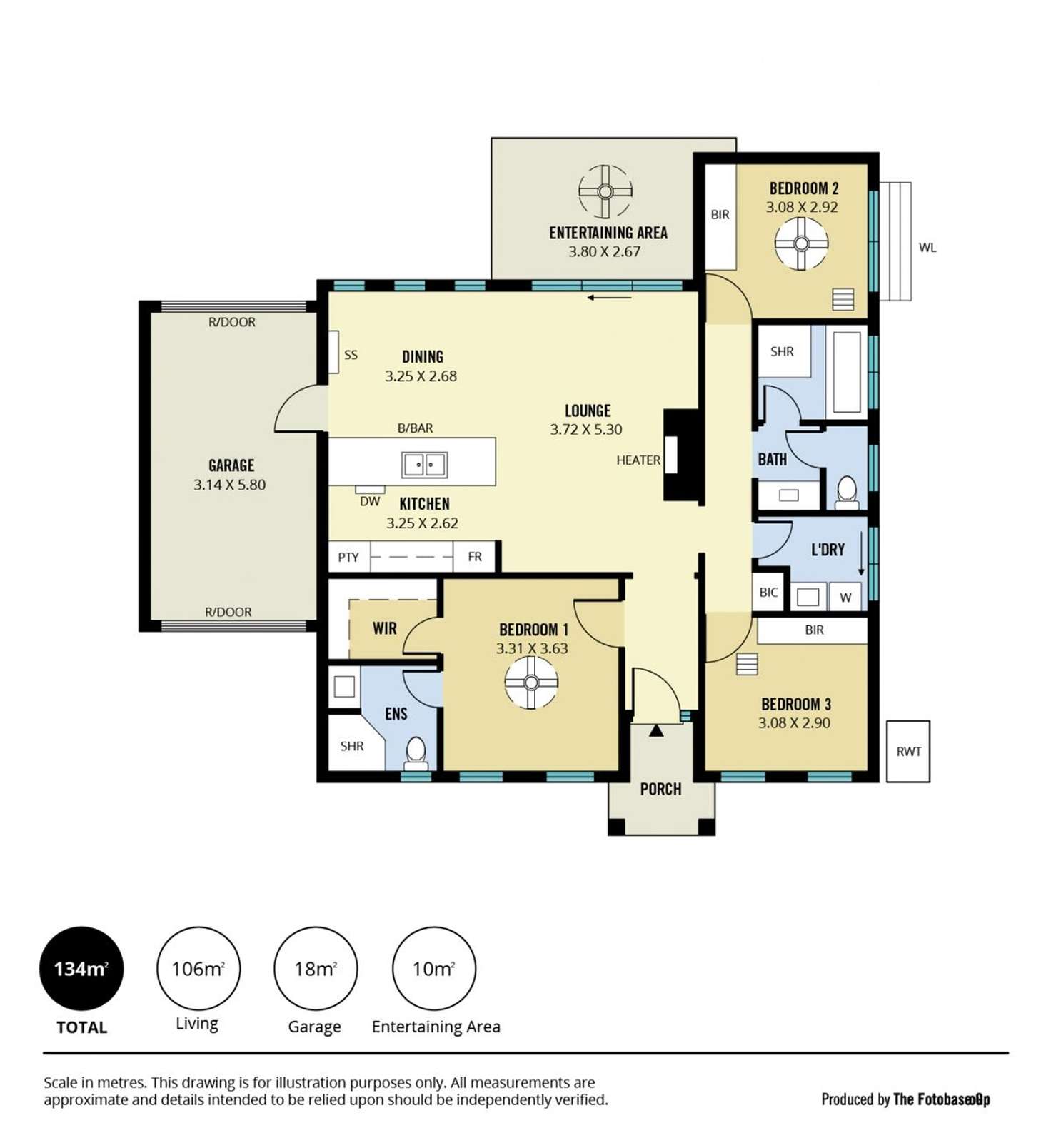 Floorplan of Homely house listing, 19A Clifton Street, Camden Park SA 5038