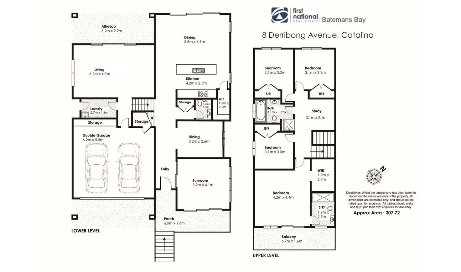 Floorplan of Homely house listing, 8 Derribong Avenue, Catalina NSW 2536