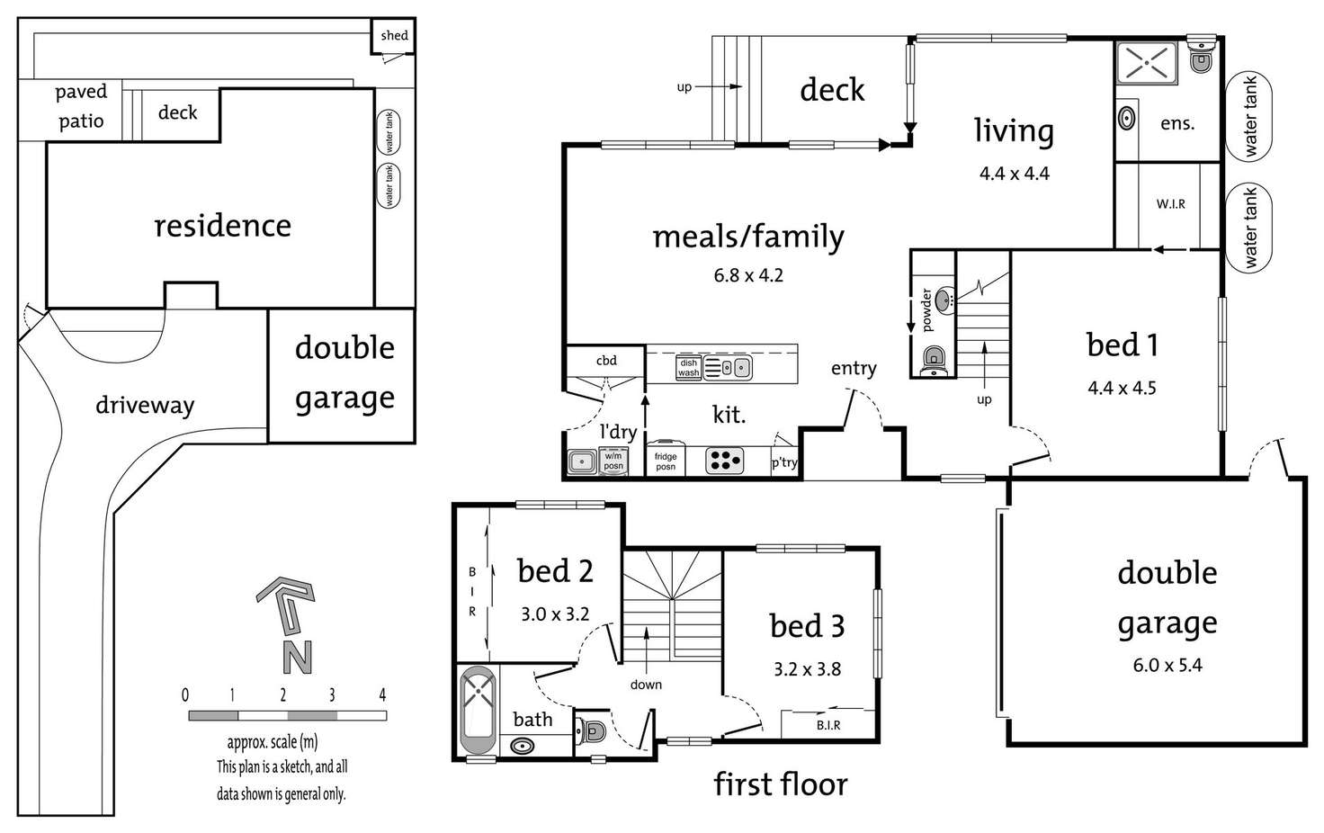 Floorplan of Homely unit listing, 2/12 Grogan Court, Bayswater VIC 3153
