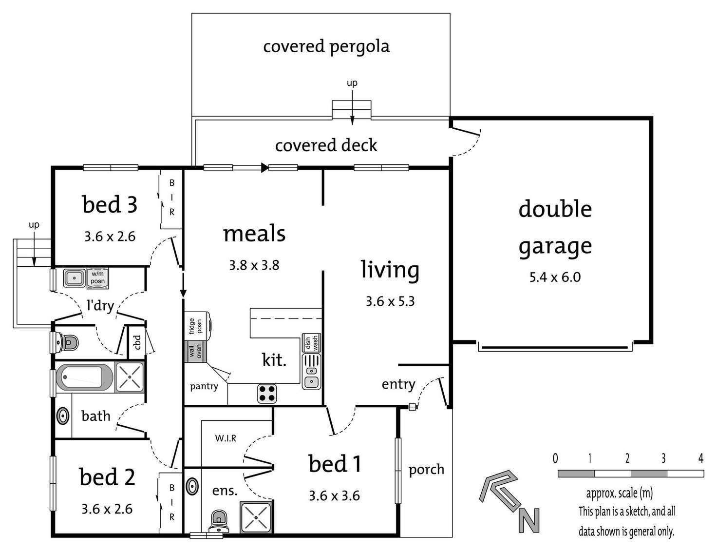 Floorplan of Homely unit listing, 3/377 Maroondah Highway, Ringwood VIC 3134