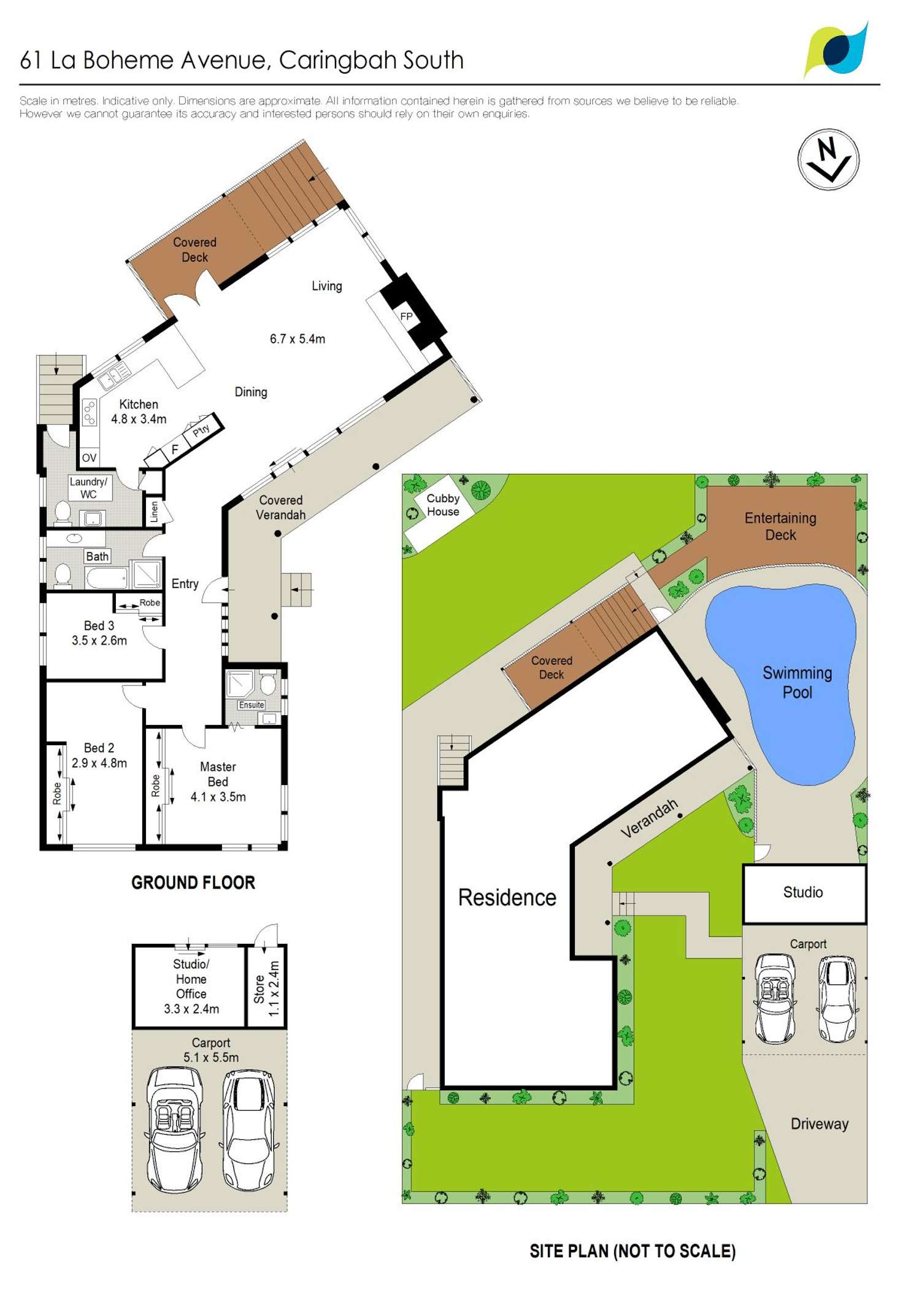 Floorplan of Homely house listing, 61 La Boheme Avenue, Caringbah South NSW 2229