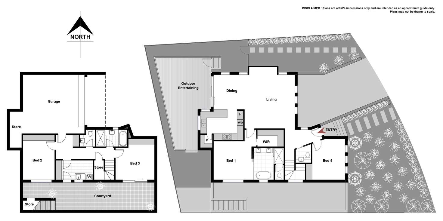 Floorplan of Homely house listing, 1 Hopetoun Circuit, Deakin ACT 2600