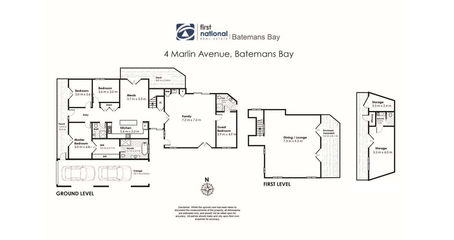 Floorplan of Homely house listing, 4 Marlin Avenue, Batemans Bay NSW 2536
