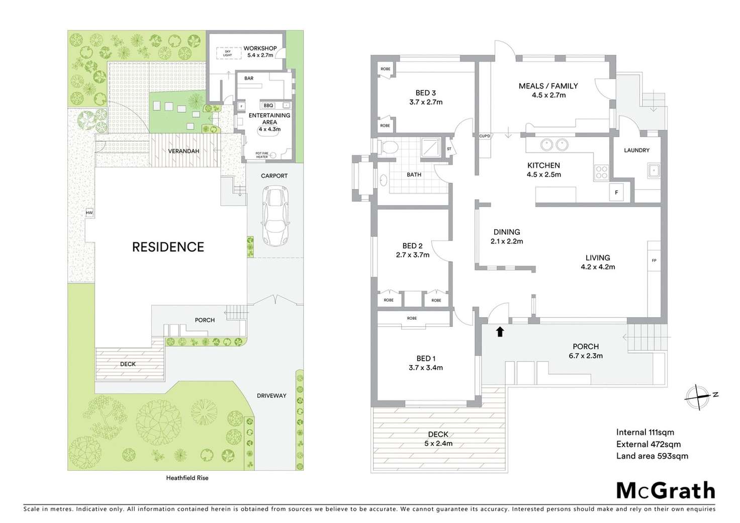 Floorplan of Homely house listing, 61 Heathfield Rise, Box Hill North VIC 3129