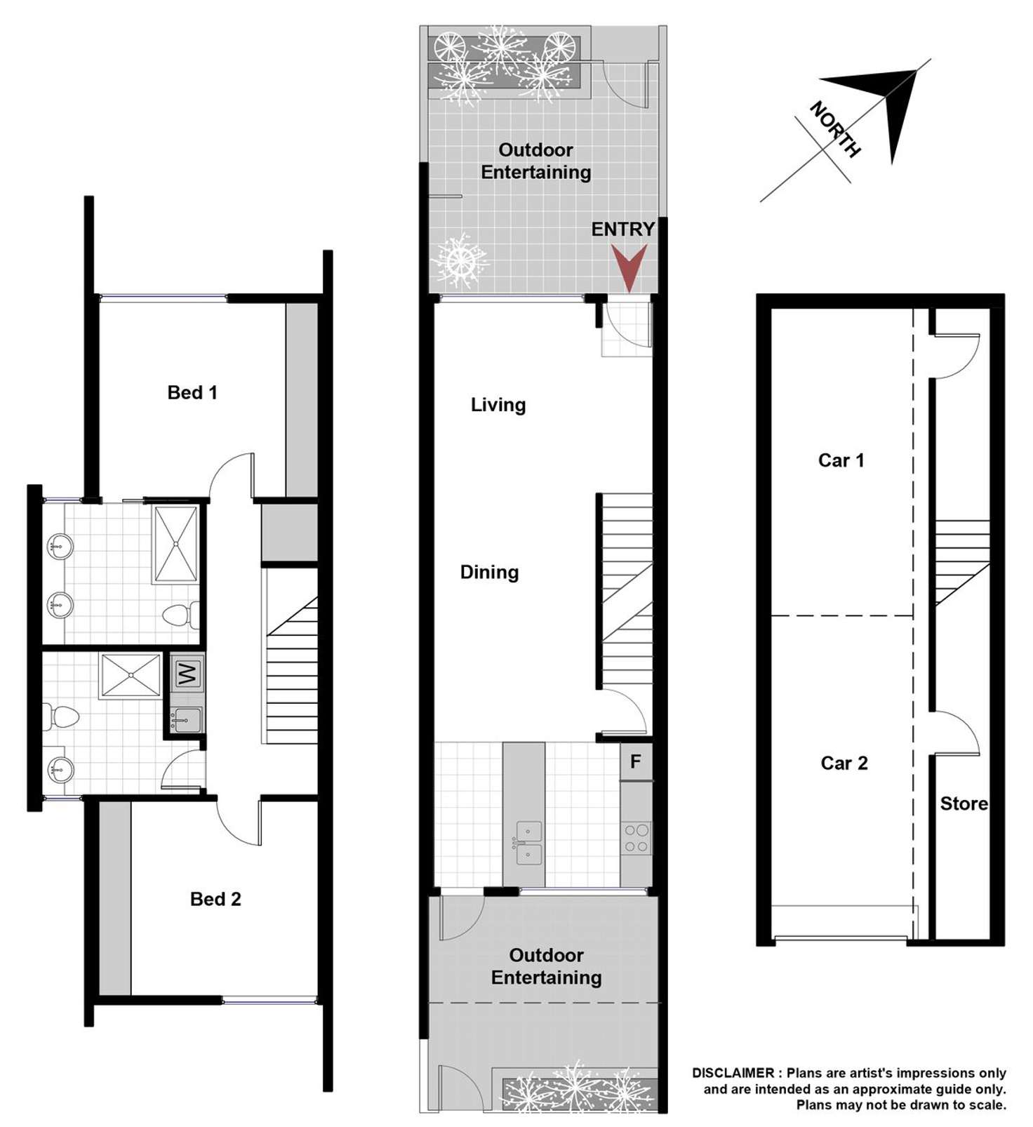 Floorplan of Homely apartment listing, 1/41 Hampton Circuit, Yarralumla ACT 2600
