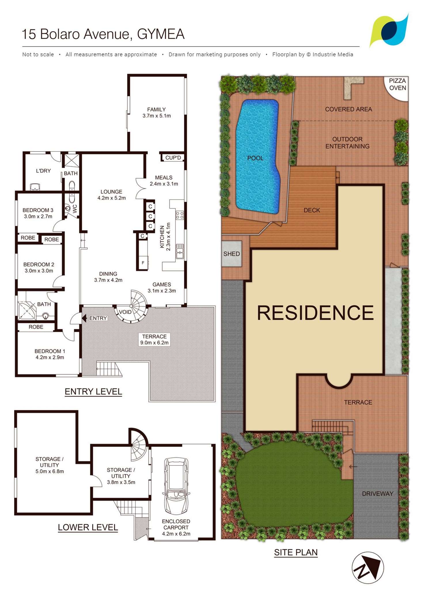 Floorplan of Homely house listing, 15 Bolaro Avenue, Gymea NSW 2227