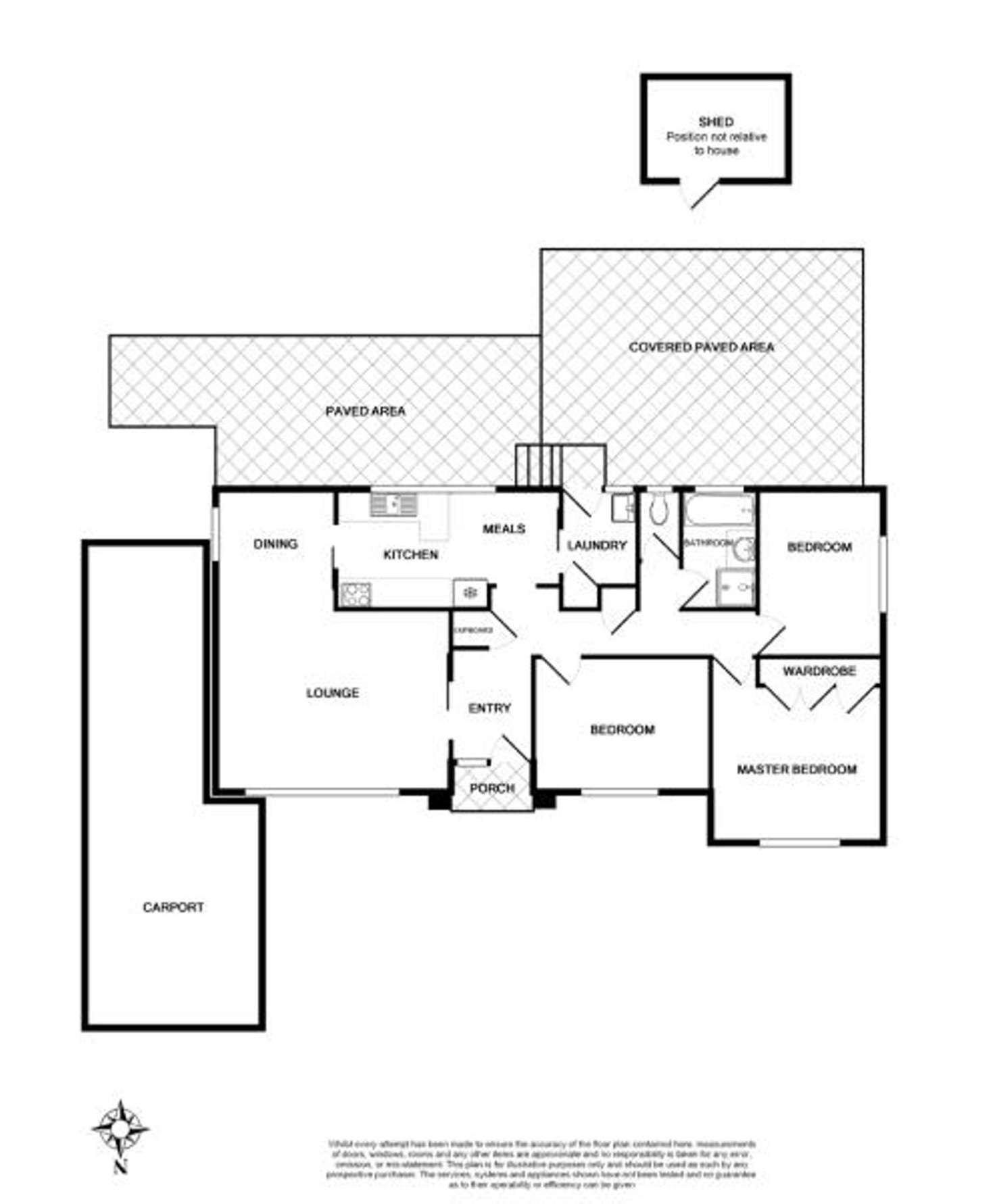 Floorplan of Homely house listing, 3 Clipper Court, Ringwood VIC 3134