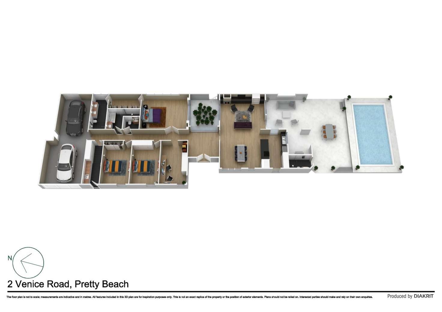 Floorplan of Homely house listing, 2 Venice Road, Pretty Beach NSW 2257