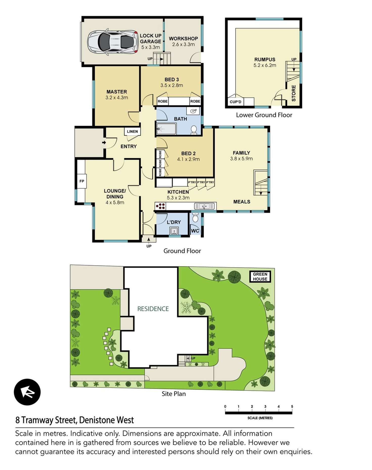 Floorplan of Homely house listing, 8 Tramway Street, Denistone West NSW 2114