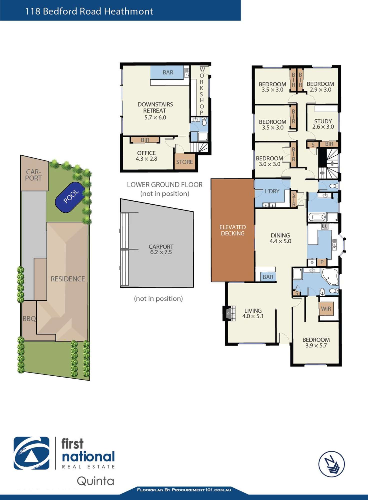 Floorplan of Homely house listing, 118 Bedford Road, Heathmont VIC 3135