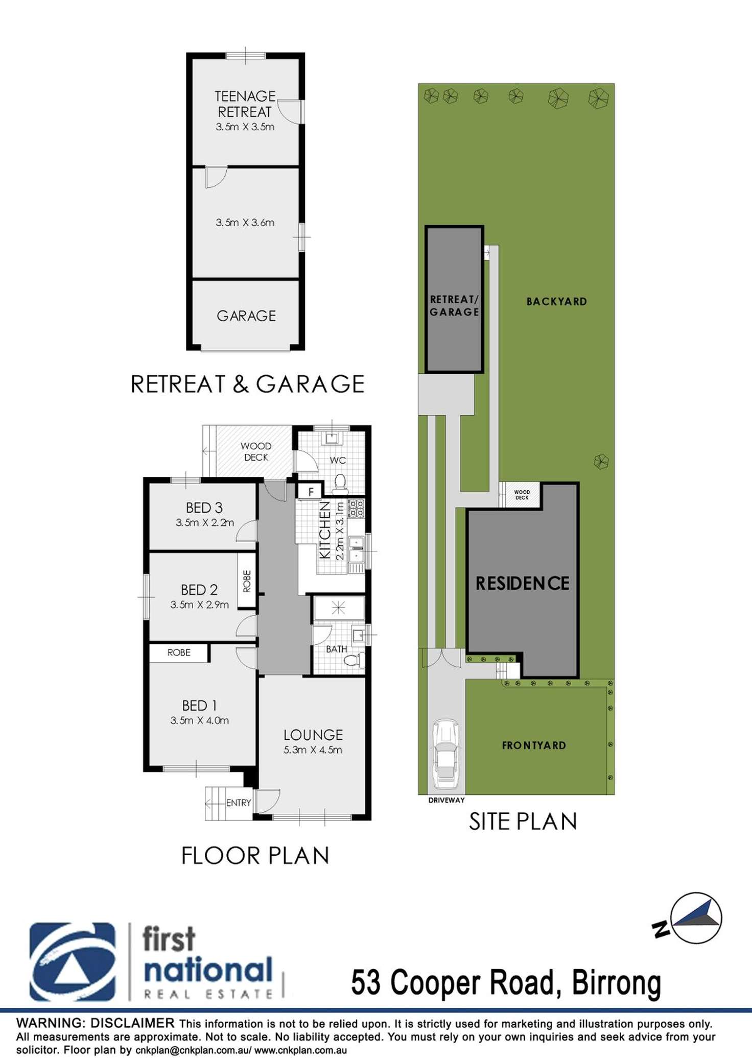 Floorplan of Homely house listing, 53 Cooper Road, Birrong NSW 2143