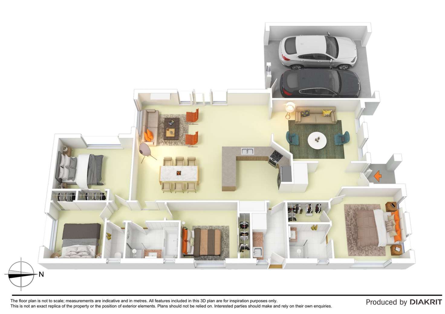 Floorplan of Homely house listing, 22 Black Avenue, Gisborne VIC 3437
