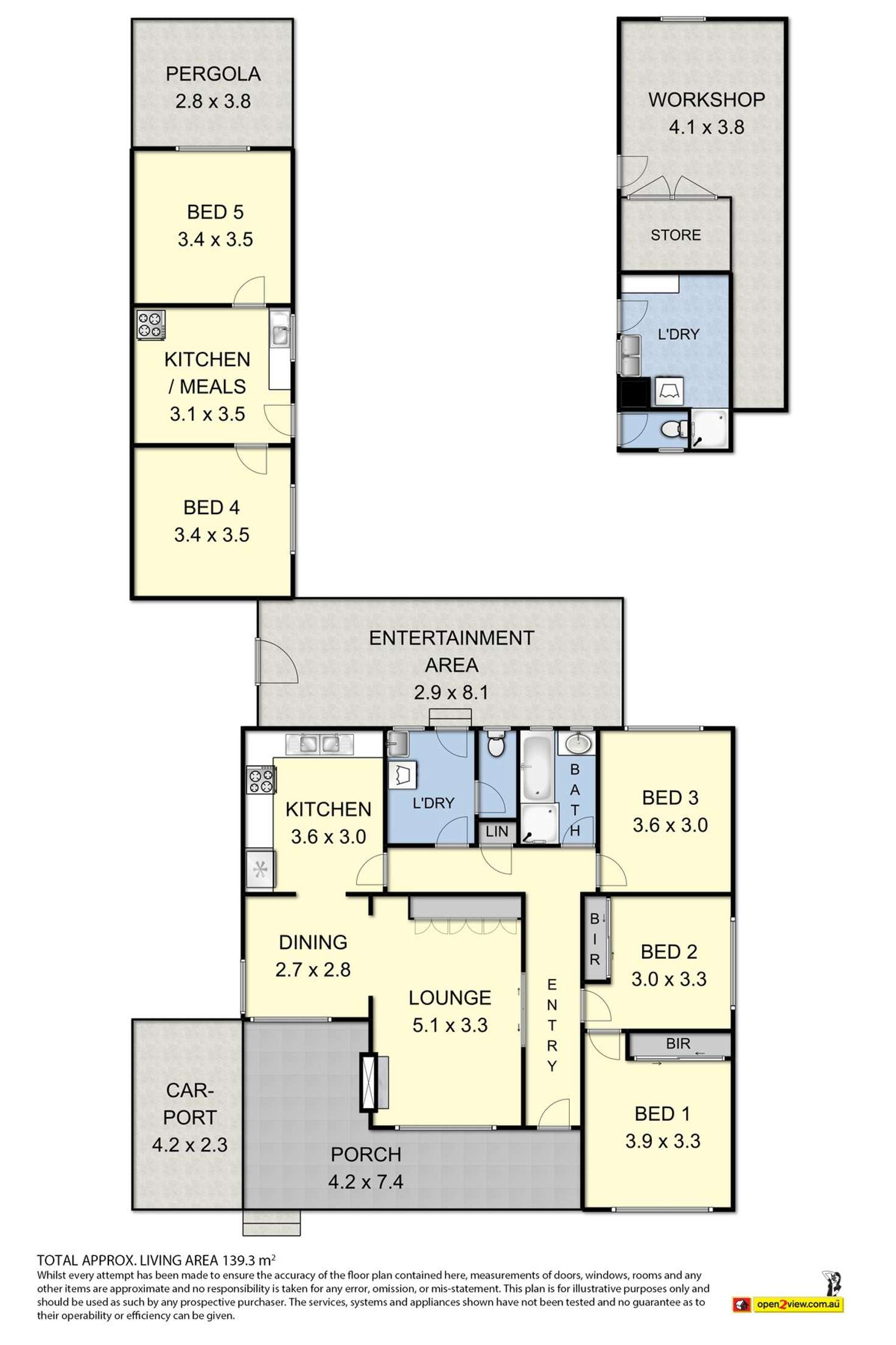 Floorplan of Homely house listing, 12 Hall Street, Sunshine West VIC 3020