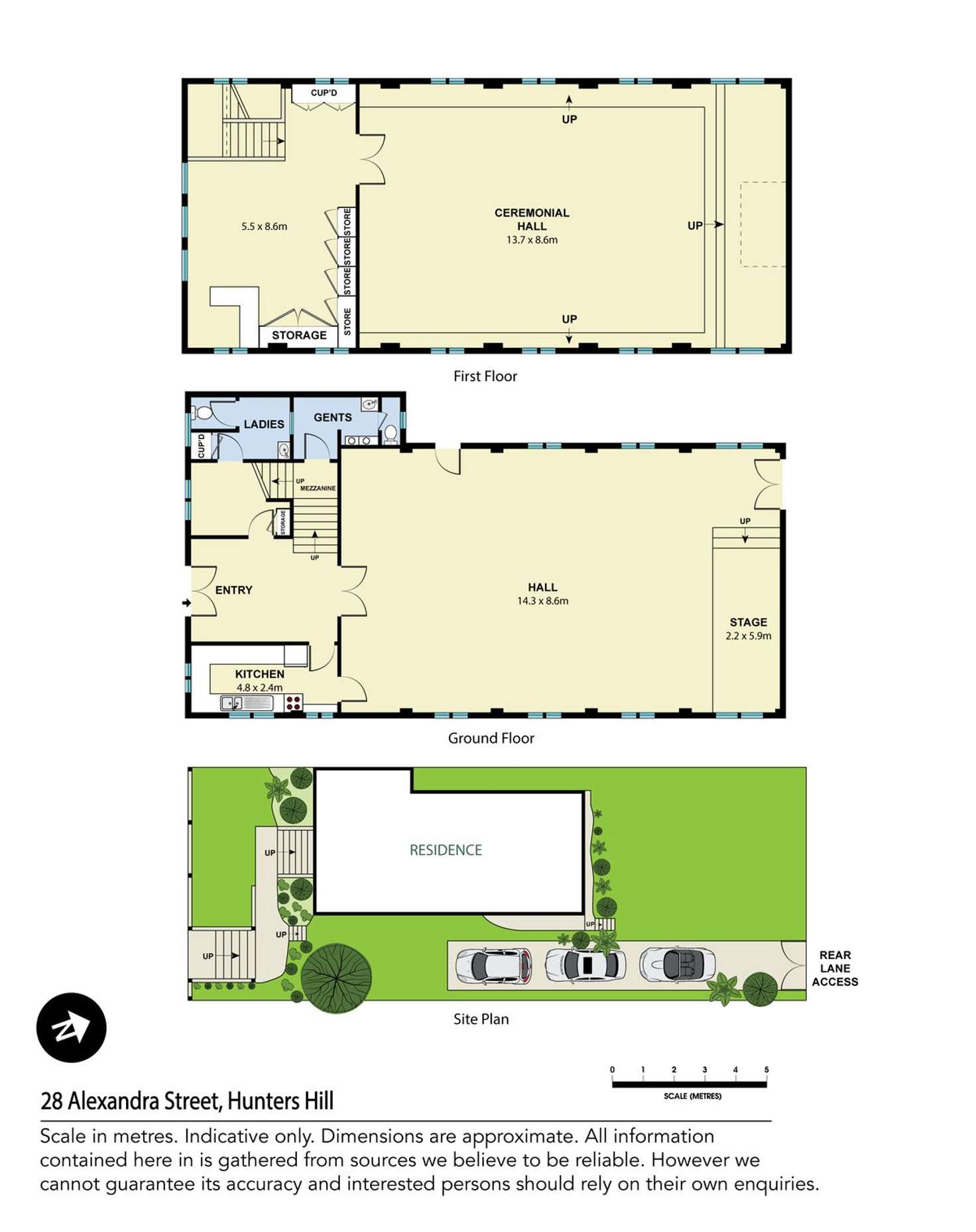 Floorplan of Homely house listing, 28 Alexandra Street, Hunters Hill NSW 2110