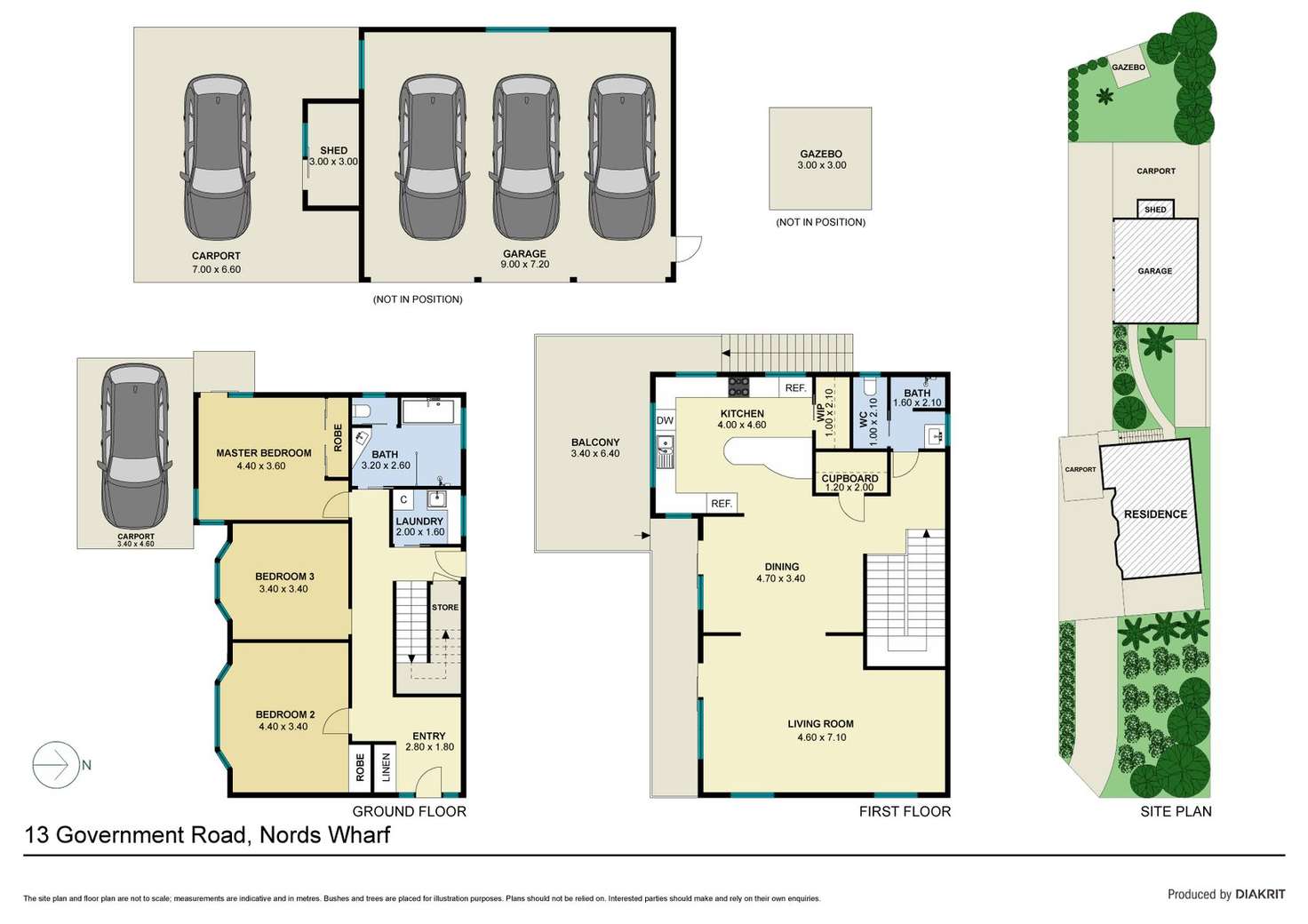 Floorplan of Homely house listing, 13 Government Road, Nords Wharf NSW 2281