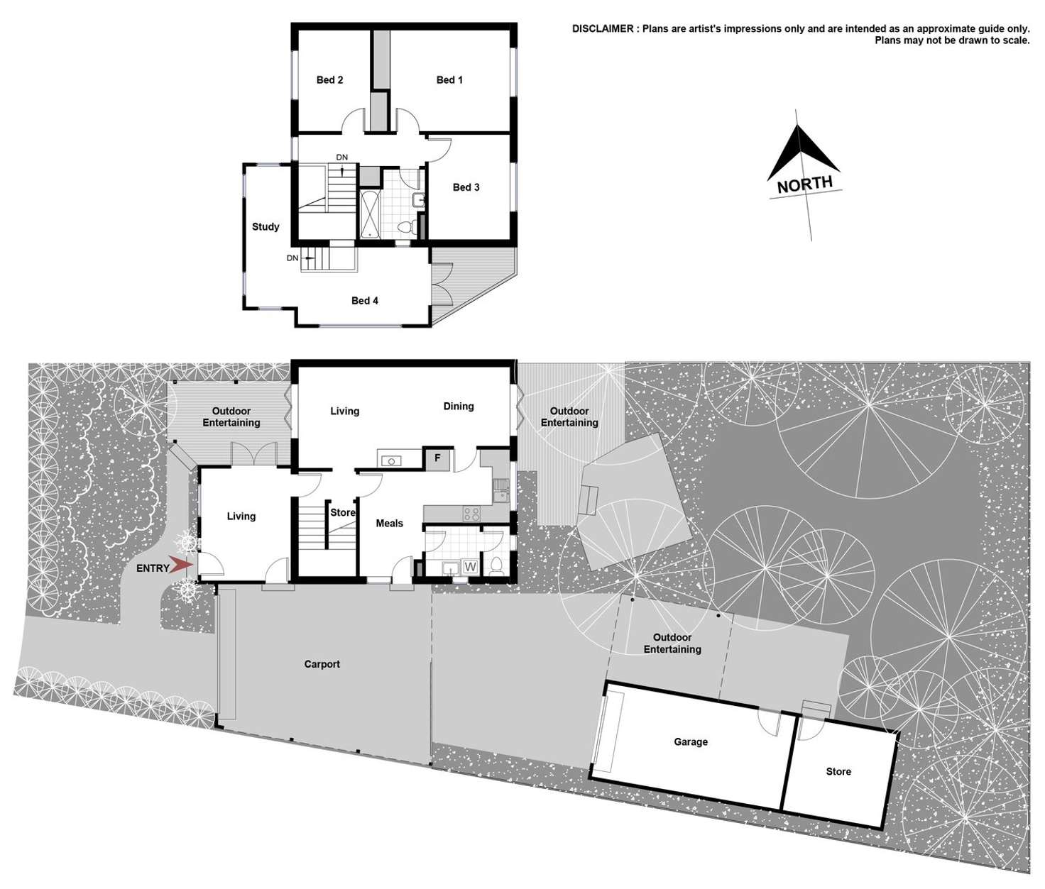 Floorplan of Homely house listing, 20 Bayley Street, Narrabundah ACT 2604