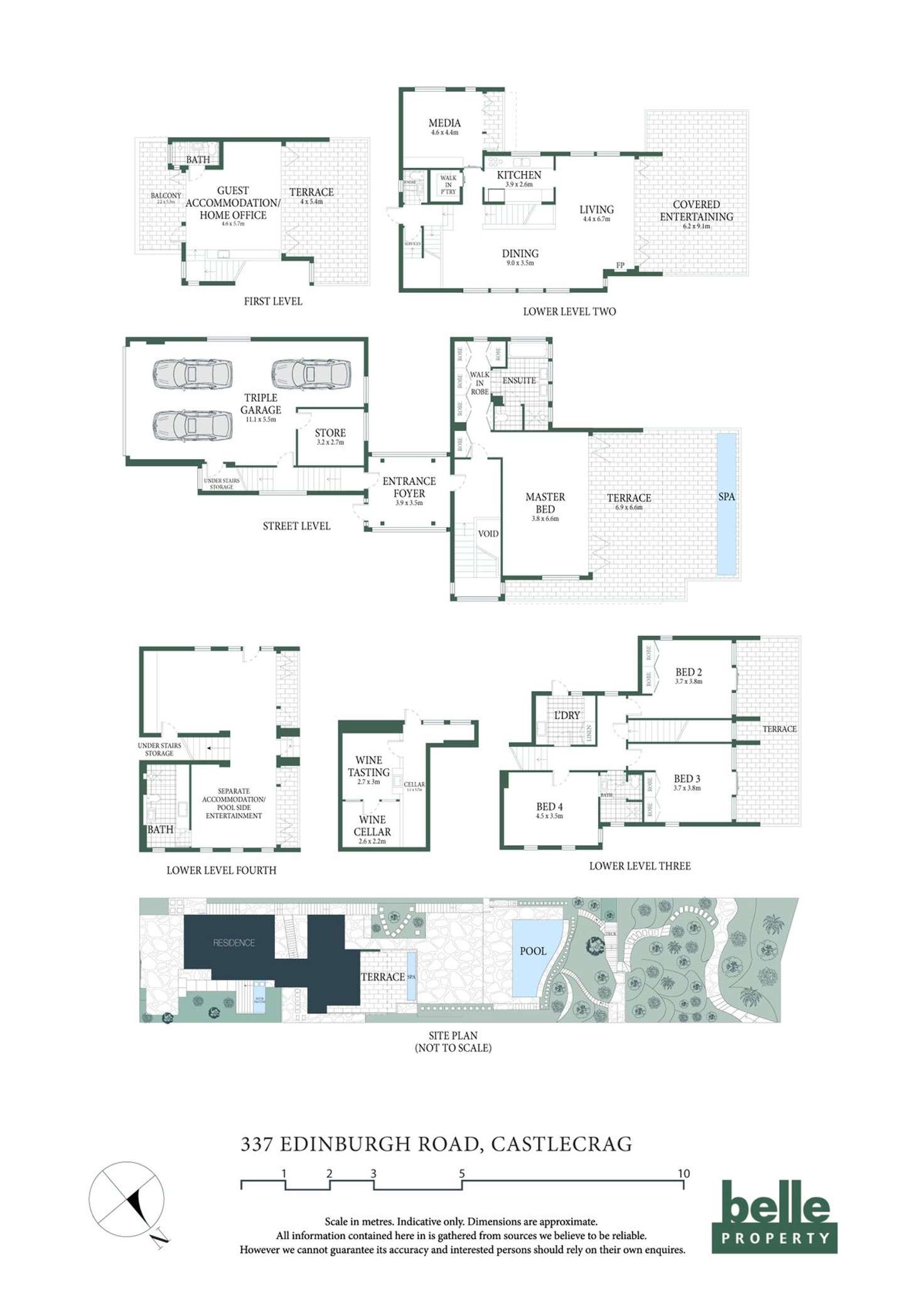 Floorplan of Homely house listing, 337 Edinburgh Road, Castlecrag NSW 2068
