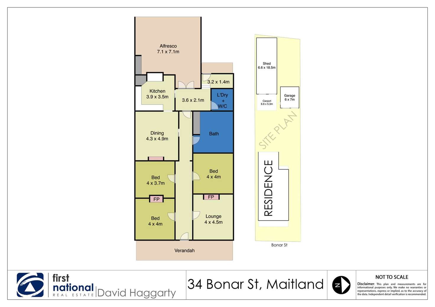 Floorplan of Homely house listing, 34 Bonar Street, Maitland NSW 2320