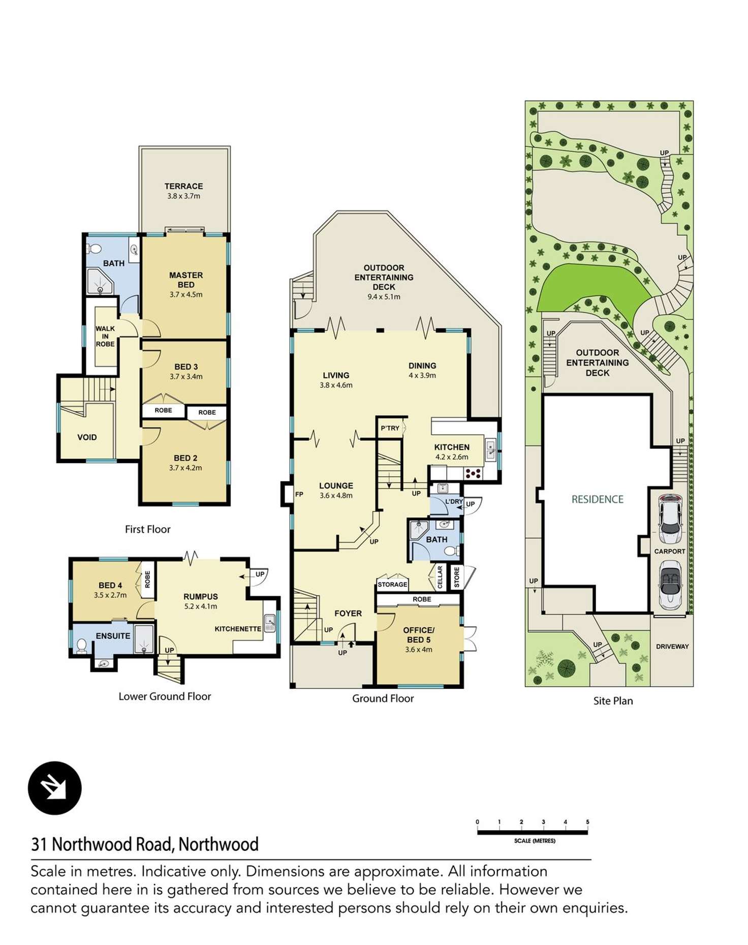 Floorplan of Homely house listing, 31 Northwood Road, Northwood NSW 2066