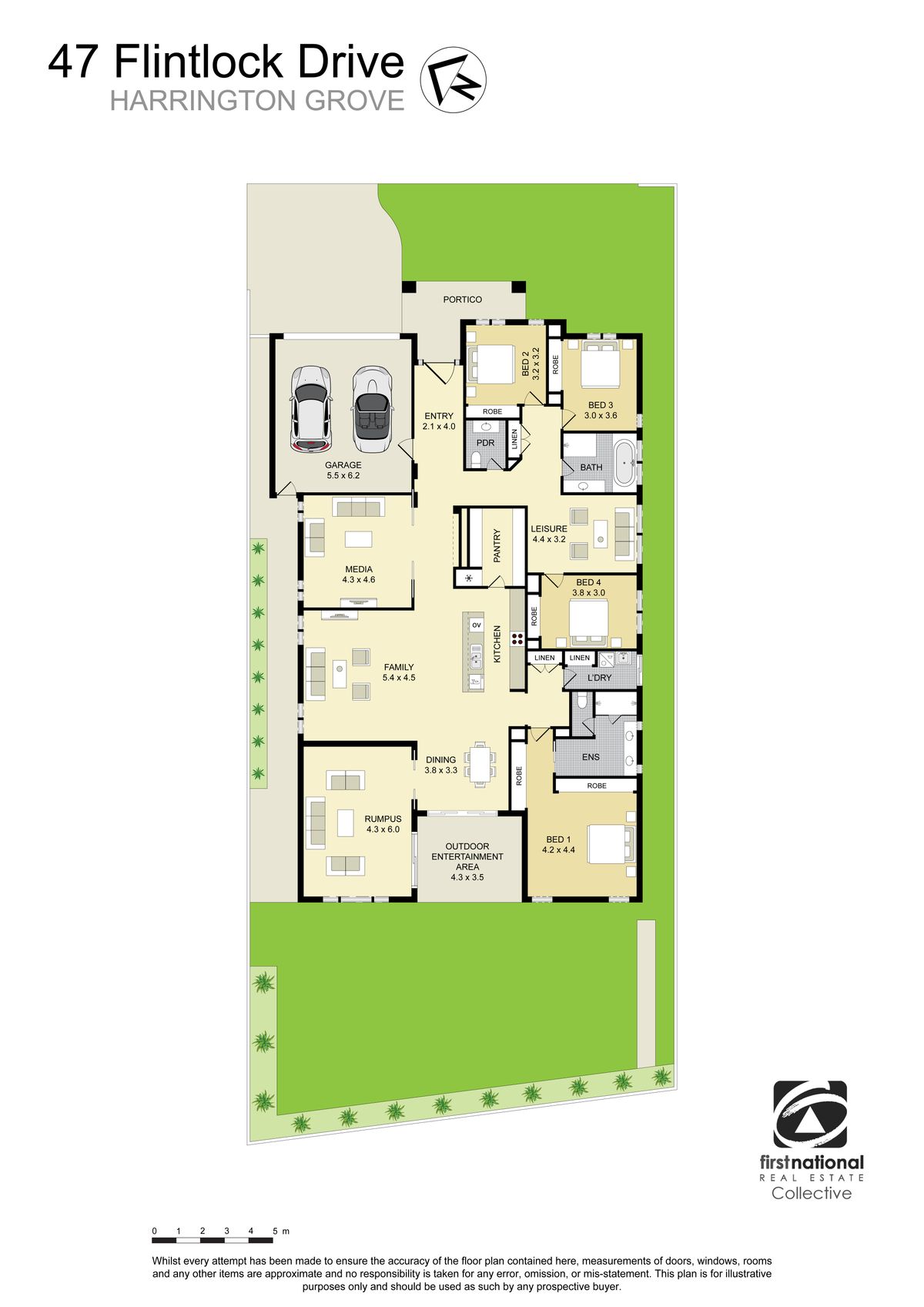 Floorplan of Homely house listing, 47 Flintlock Drive, Harrington Park NSW 2567