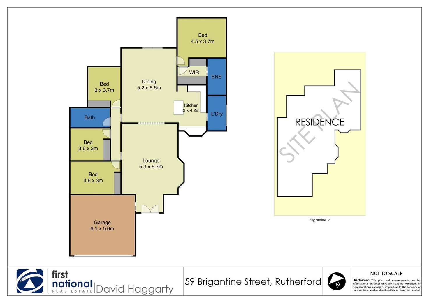 Floorplan of Homely house listing, 59 BRIGANTINE STREET, Rutherford NSW 2320