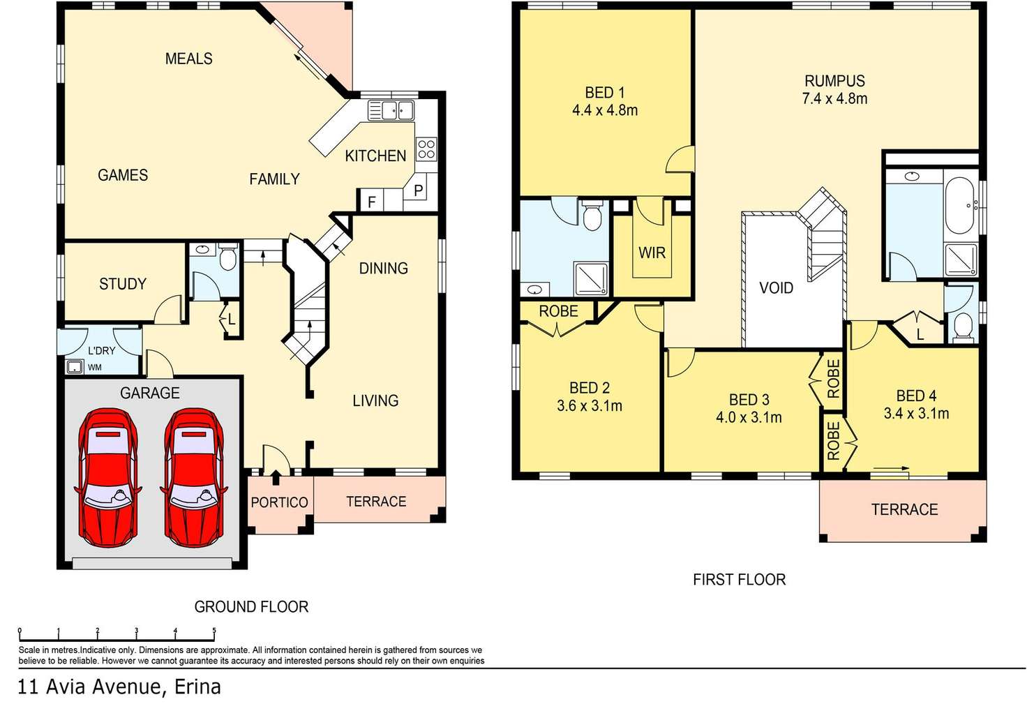 Floorplan of Homely house listing, 11 Avia Avenue, Erina NSW 2250