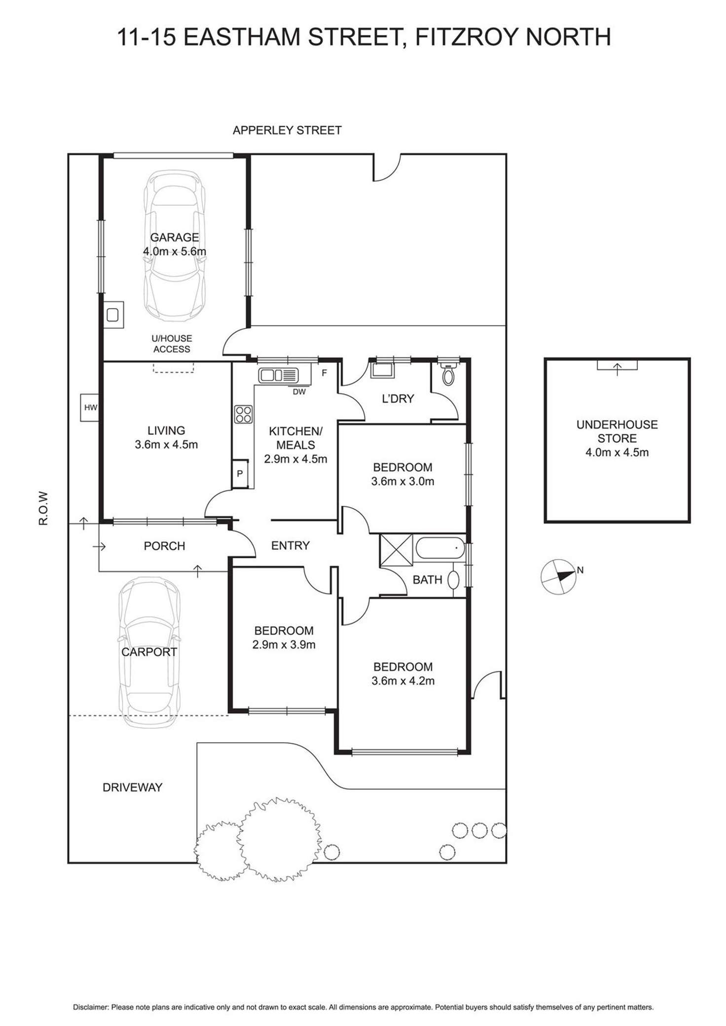 Floorplan of Homely house listing, 11-15 Eastham Street, Fitzroy North VIC 3068