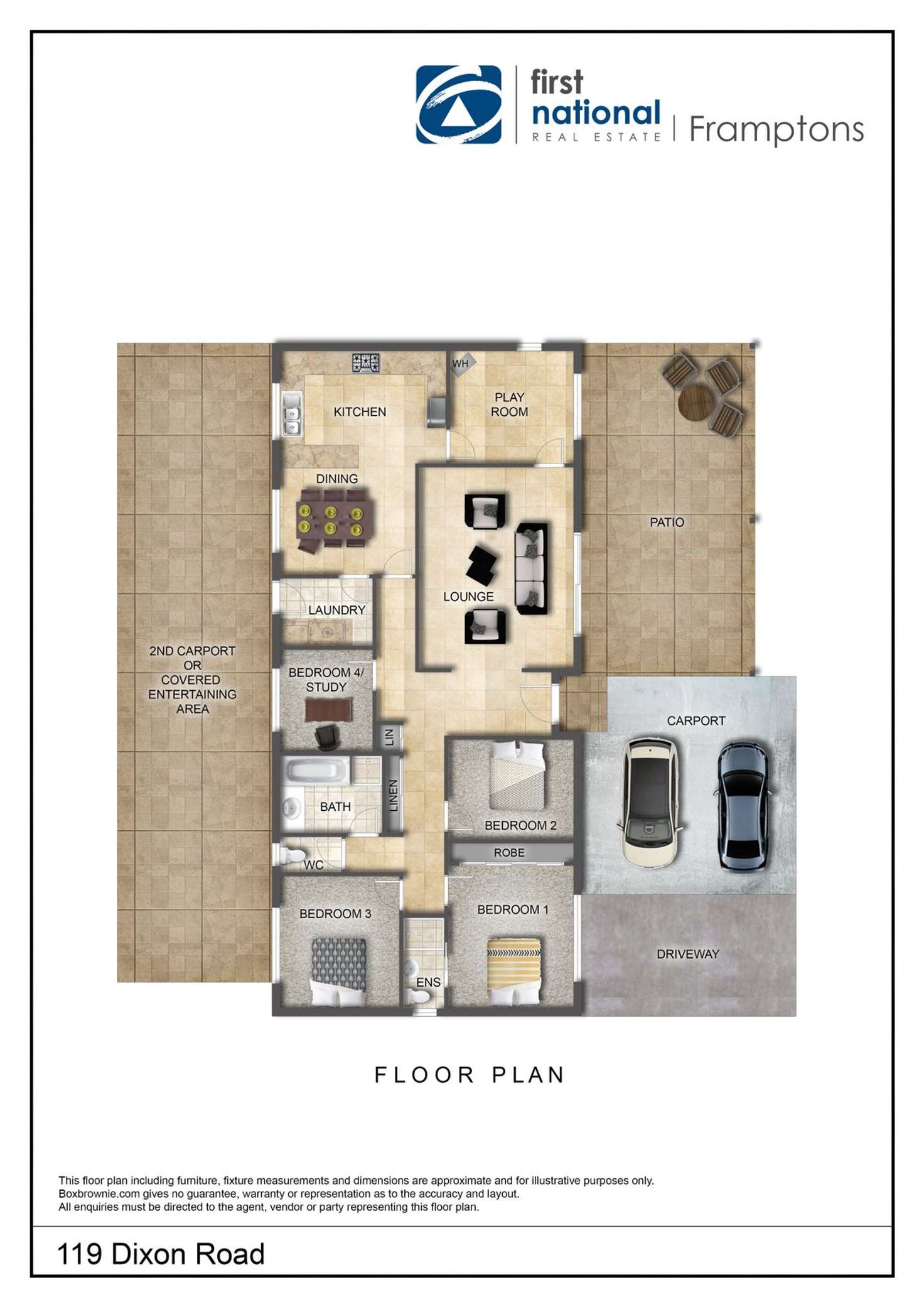 Floorplan of Homely house listing, 119 Dixon Road, Braitling NT 870
