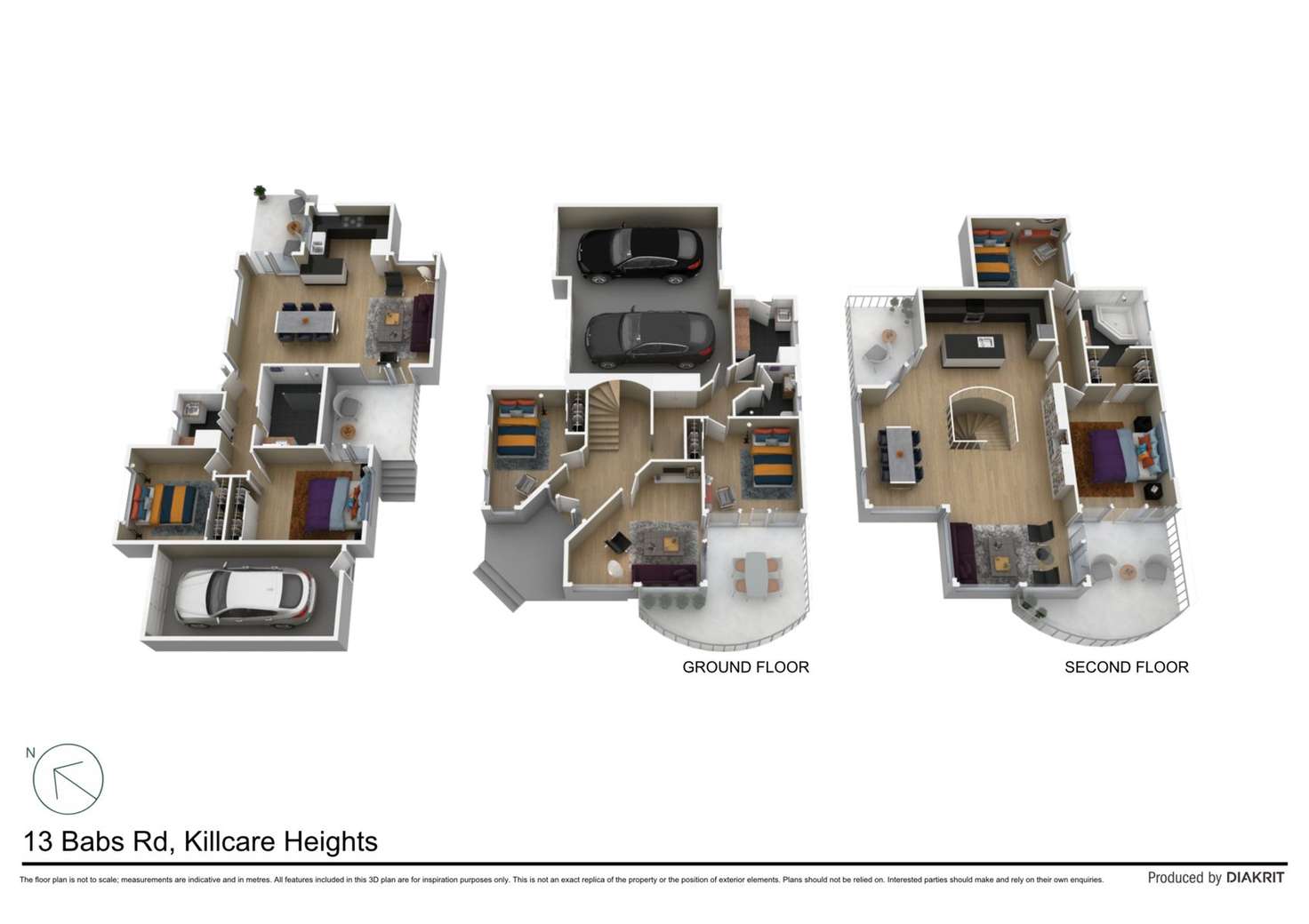 Floorplan of Homely house listing, 13 Babs Road, Killcare Heights NSW 2257