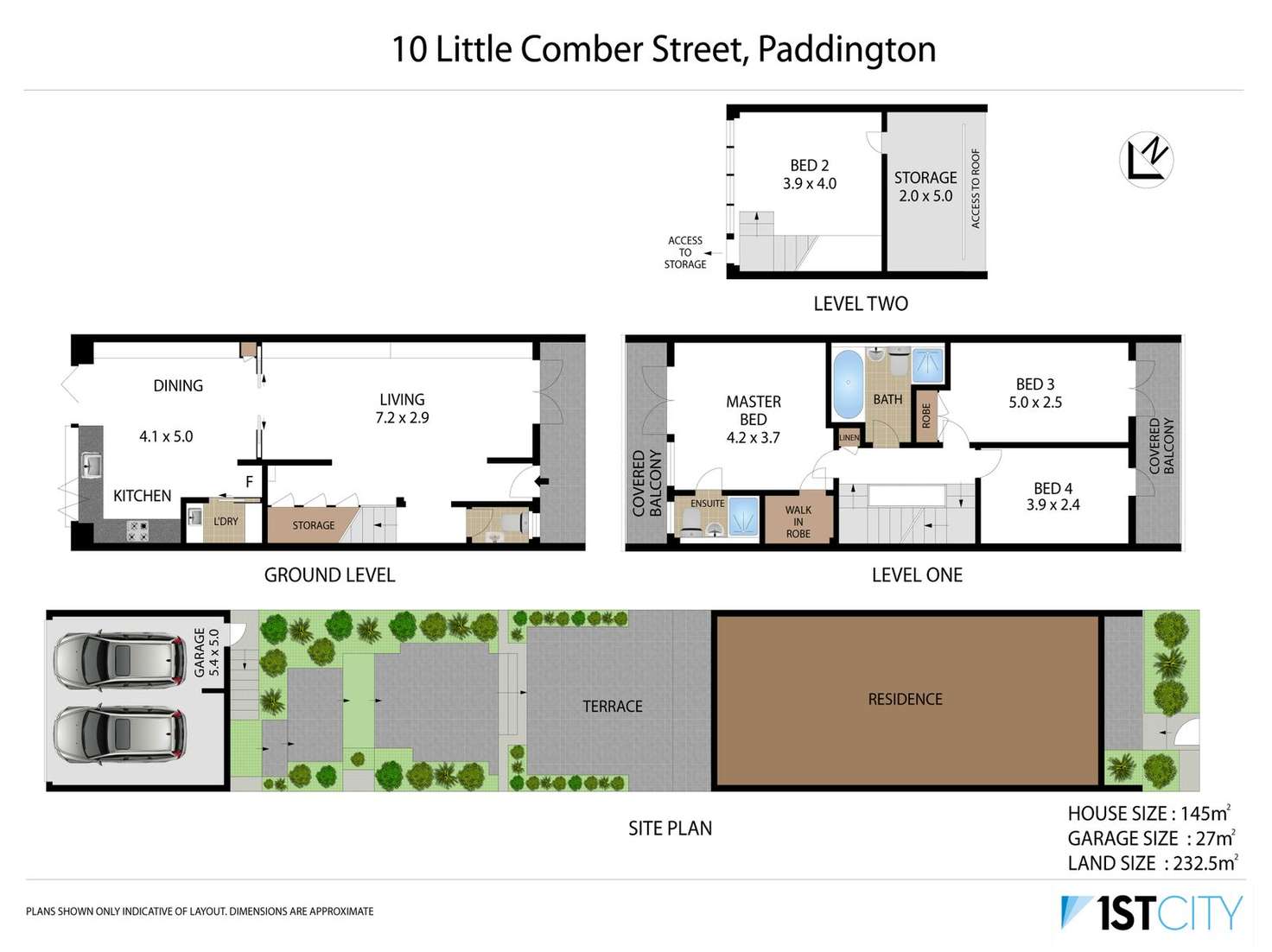 Floorplan of Homely house listing, 10 Little Comber Street, Paddington NSW 2021