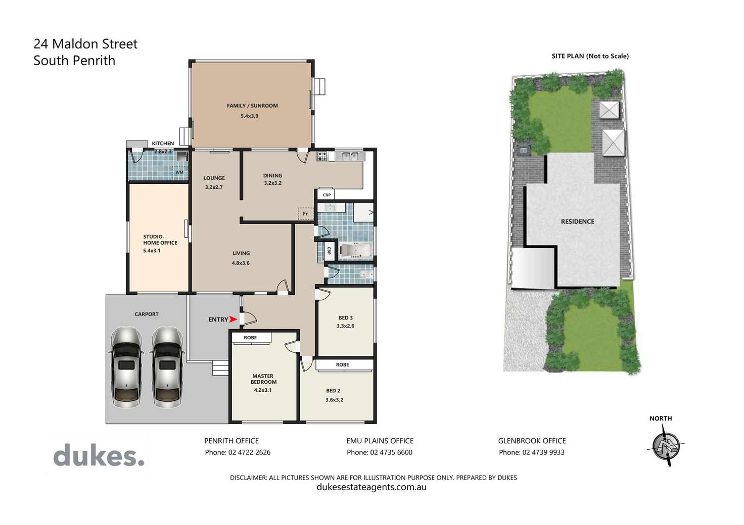 Floorplan of Homely house listing, 24 Maldon Street, South Penrith NSW 2750