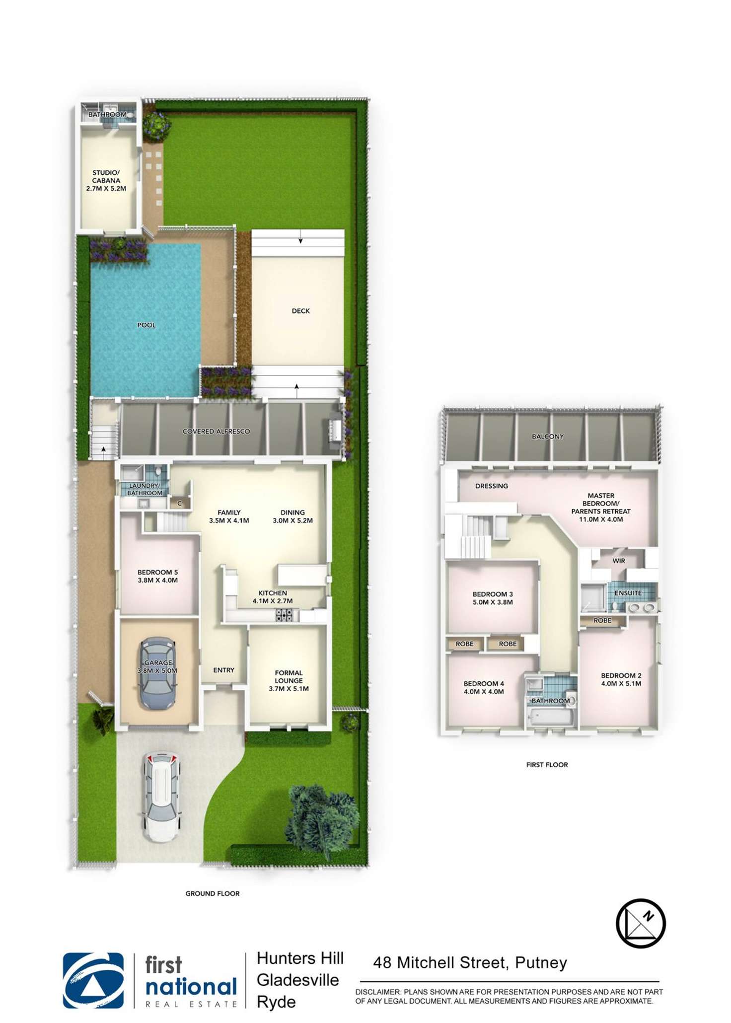 Floorplan of Homely house listing, 48 Mitchell Street, Putney NSW 2112