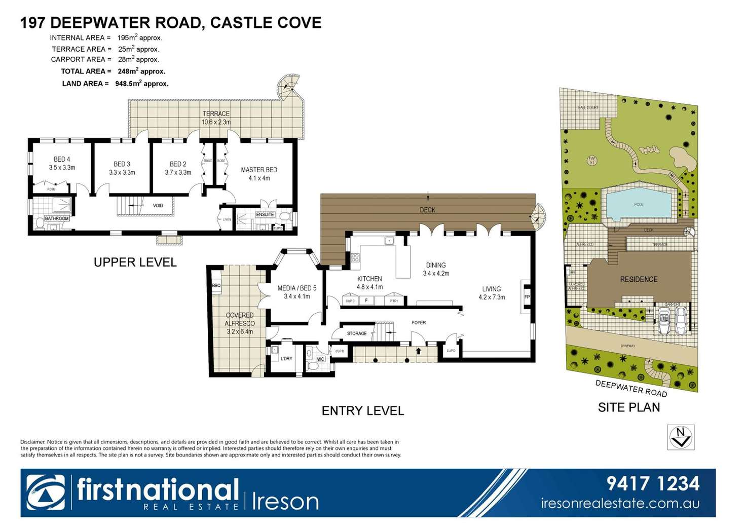 Floorplan of Homely house listing, 197 Deepwater Road, Castle Cove NSW 2069