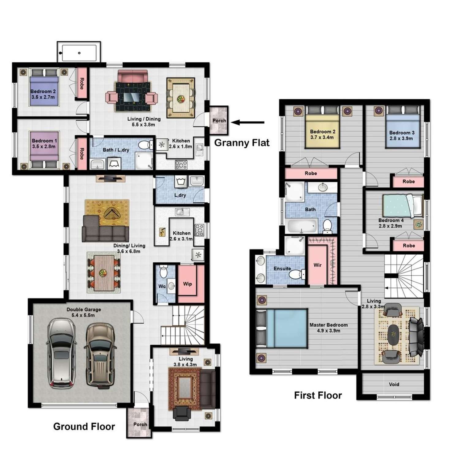 Floorplan of Homely flat listing, Address available on request