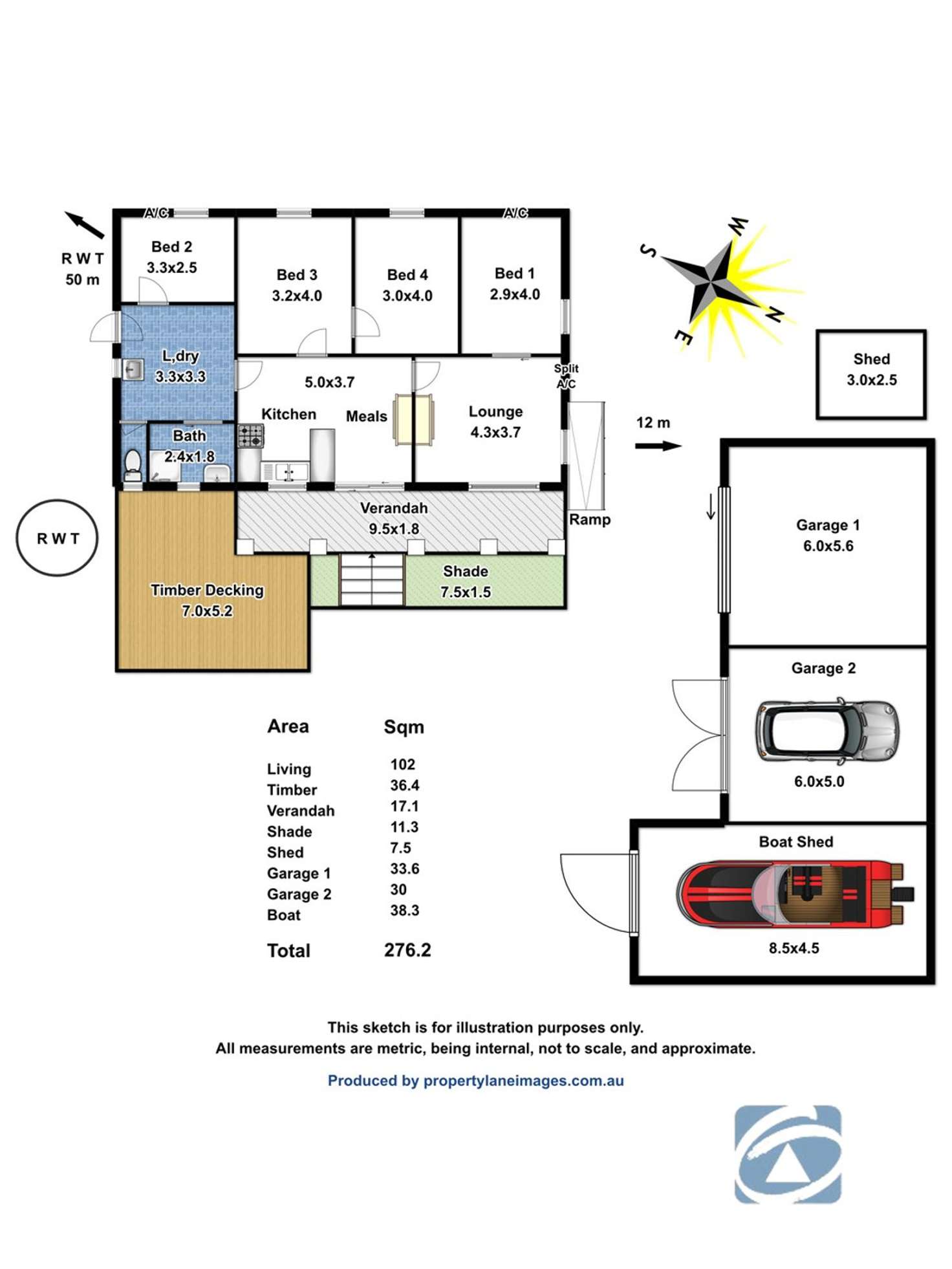 Floorplan of Homely house listing, 38 Acland Street, Blanchetown SA 5357
