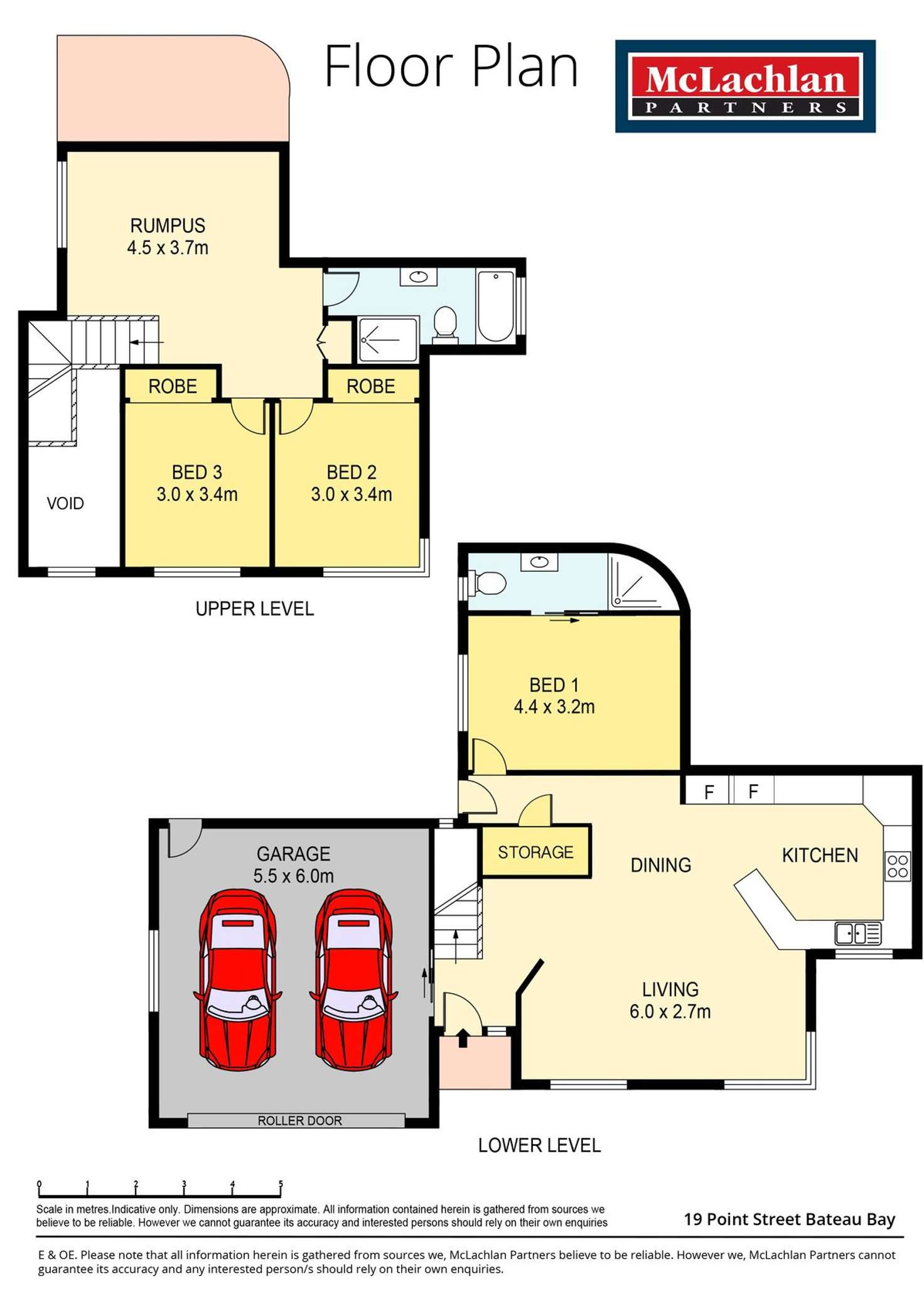 Floorplan of Homely townhouse listing, 19 Point Street, Bateau Bay NSW 2261