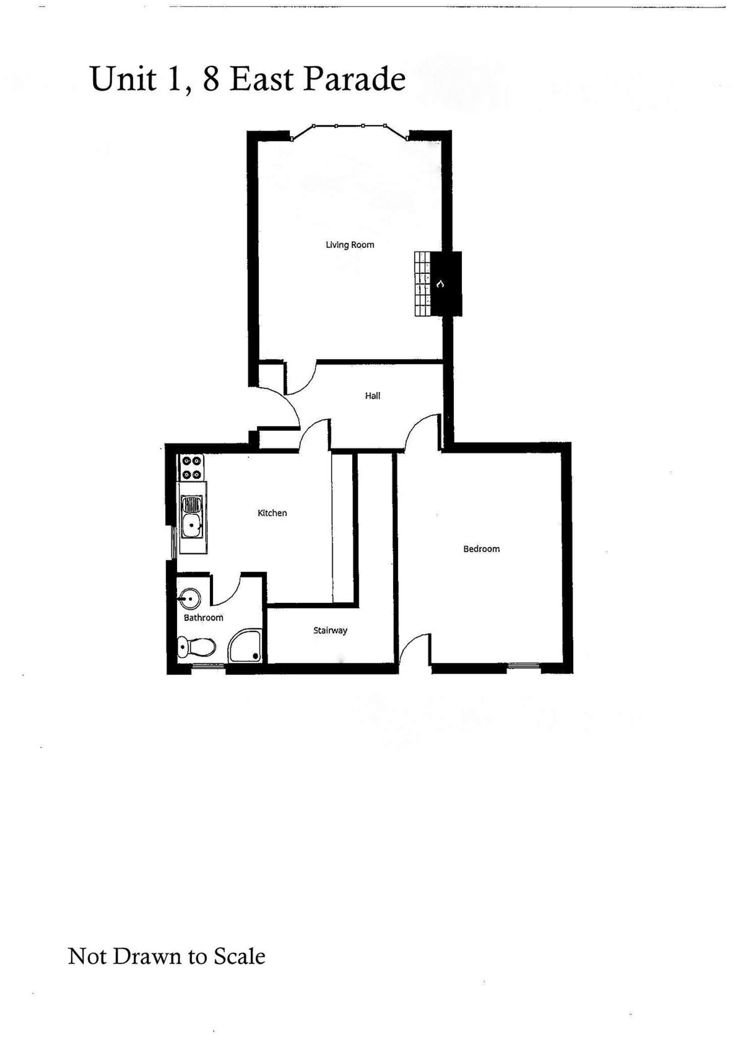 Floorplan of Homely apartment listing, 1/8 East Parade, Deloraine TAS 7304