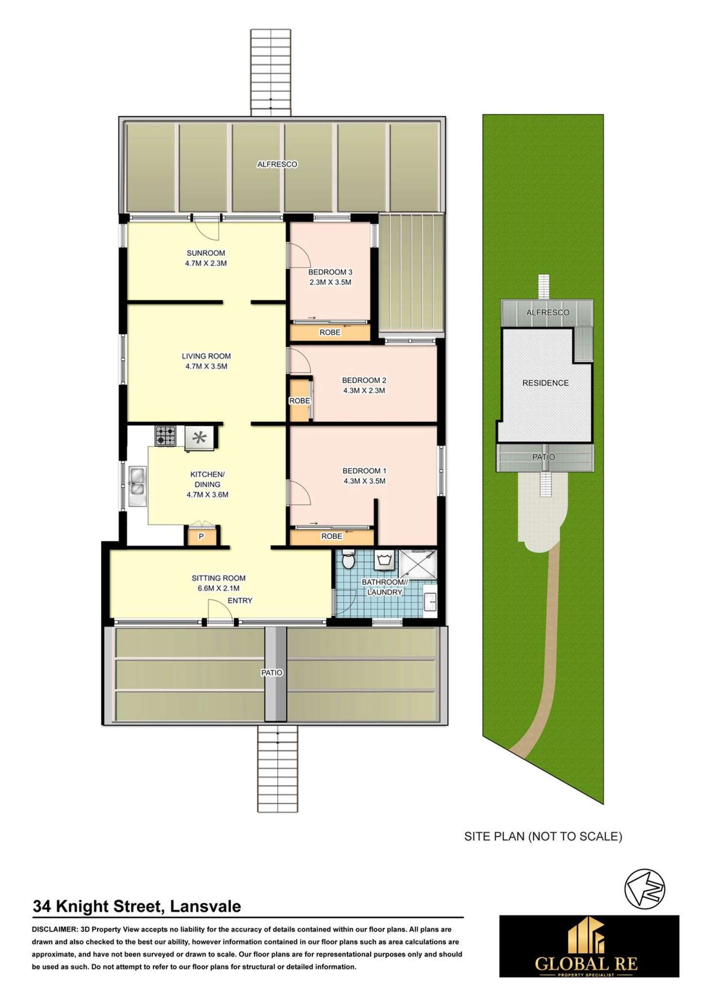 Floorplan of Homely house listing, 34 Knight Street, Lansvale NSW 2166