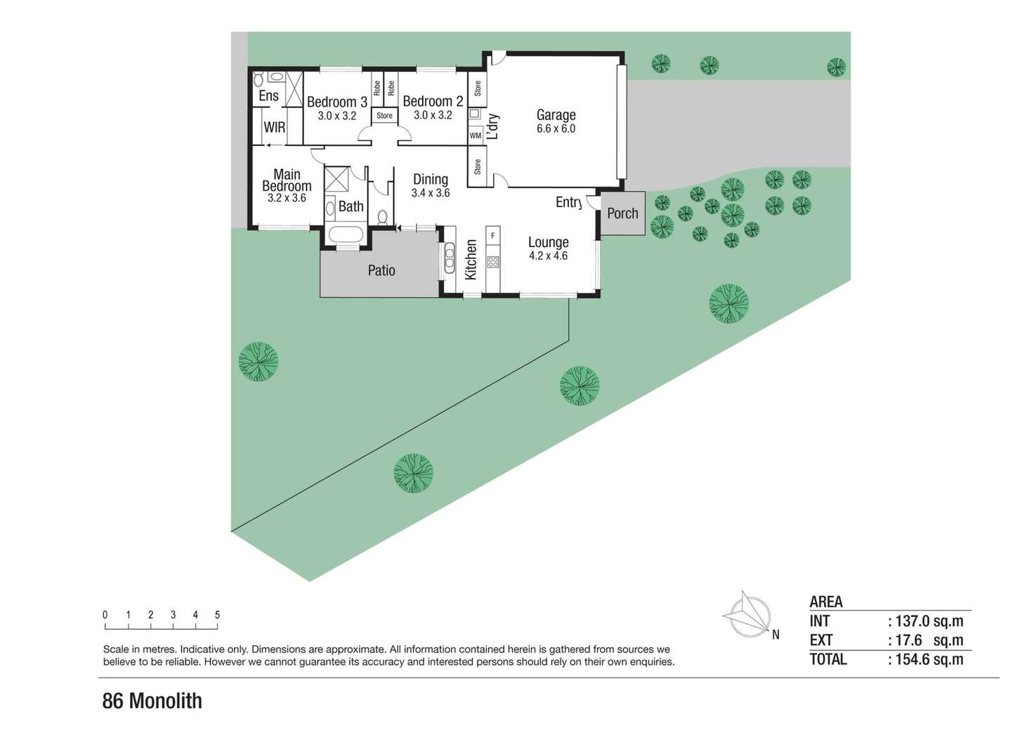 Floorplan of Homely house listing, 86 Monolith Circuit, Cosgrove QLD 4818