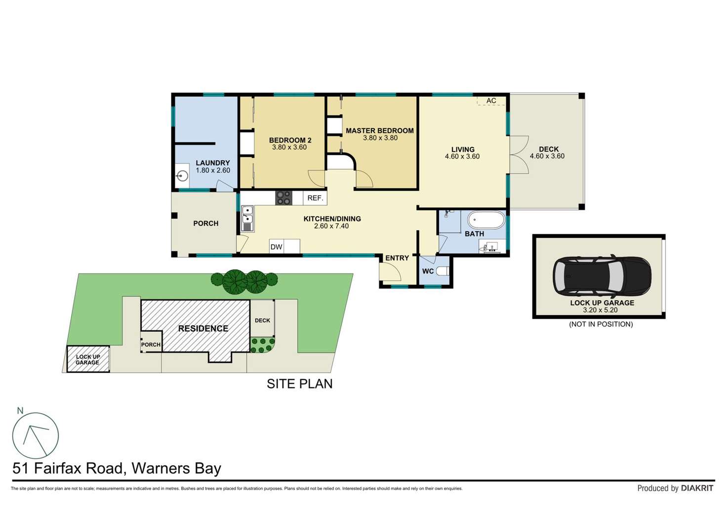 Floorplan of Homely house listing, 51 Fairfax Road, Warners Bay NSW 2282