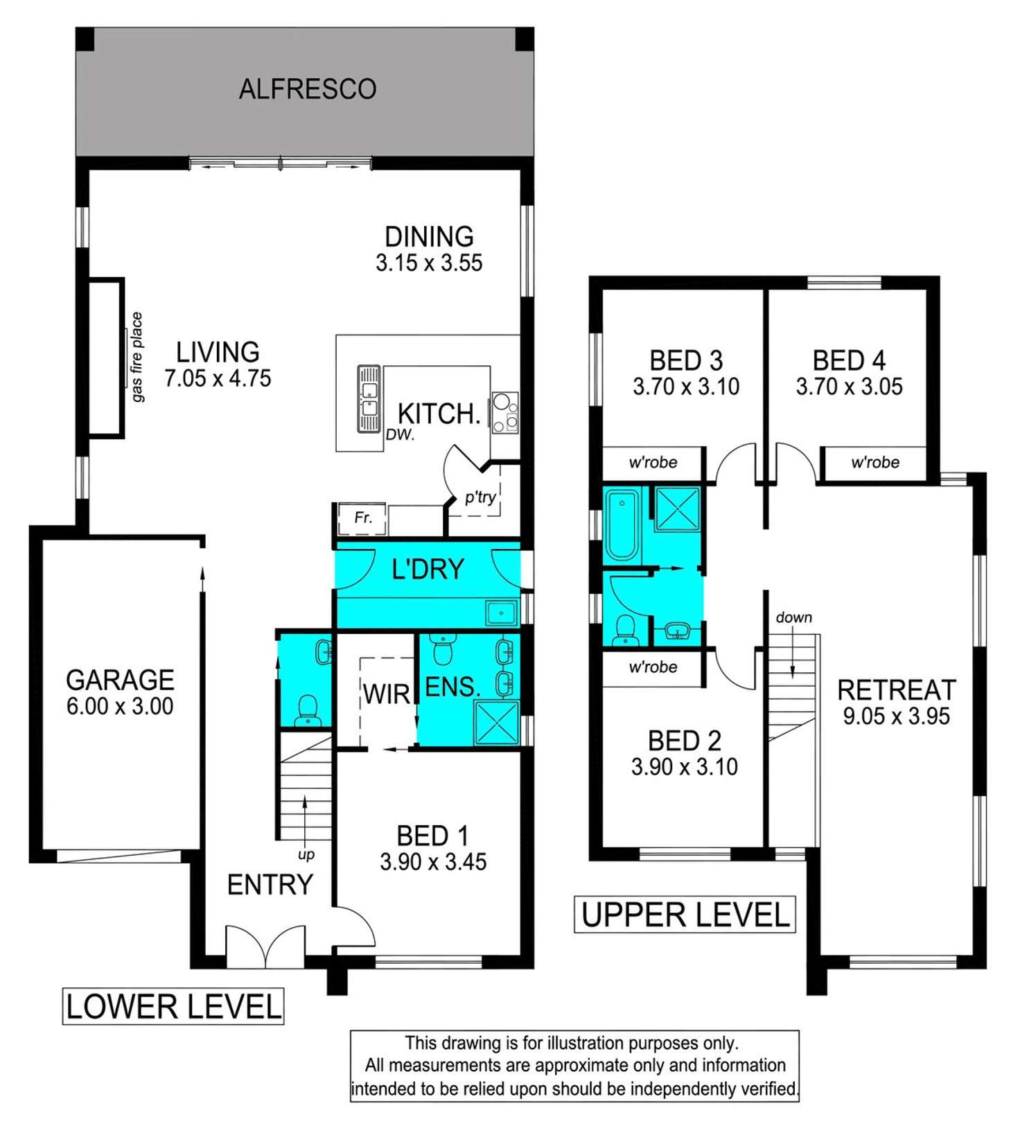 Floorplan of Homely house listing, 18 Sheffield Crescent, Blair Athol SA 5084