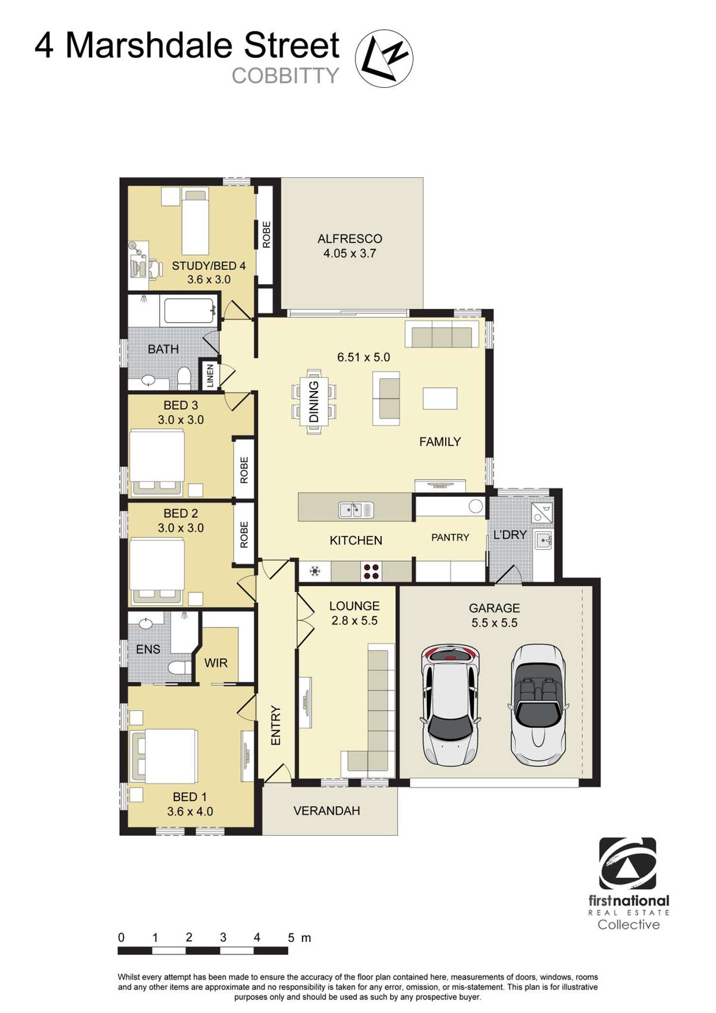 Floorplan of Homely house listing, 4 Marshdale Street, Cobbitty NSW 2570