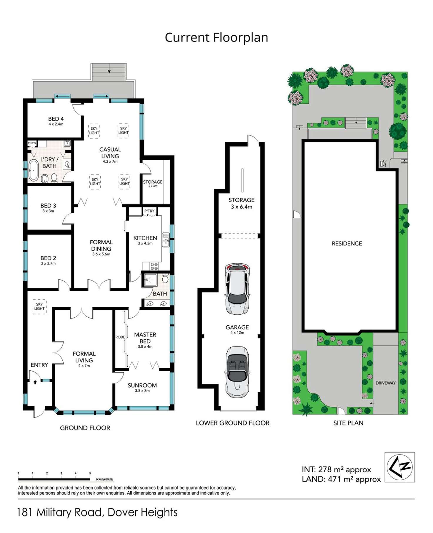 Floorplan of Homely house listing, 181 Military Road, Dover Heights NSW 2030