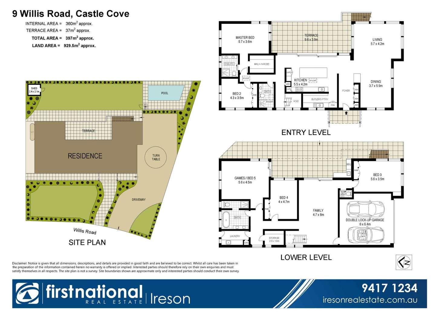 Floorplan of Homely house listing, 9 Willis Road, Castle Cove NSW 2069