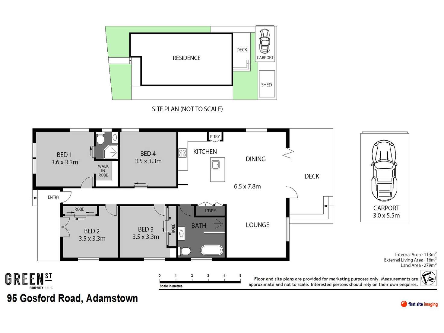 Floorplan of Homely house listing, 95 Gosford Road, Adamstown NSW 2289