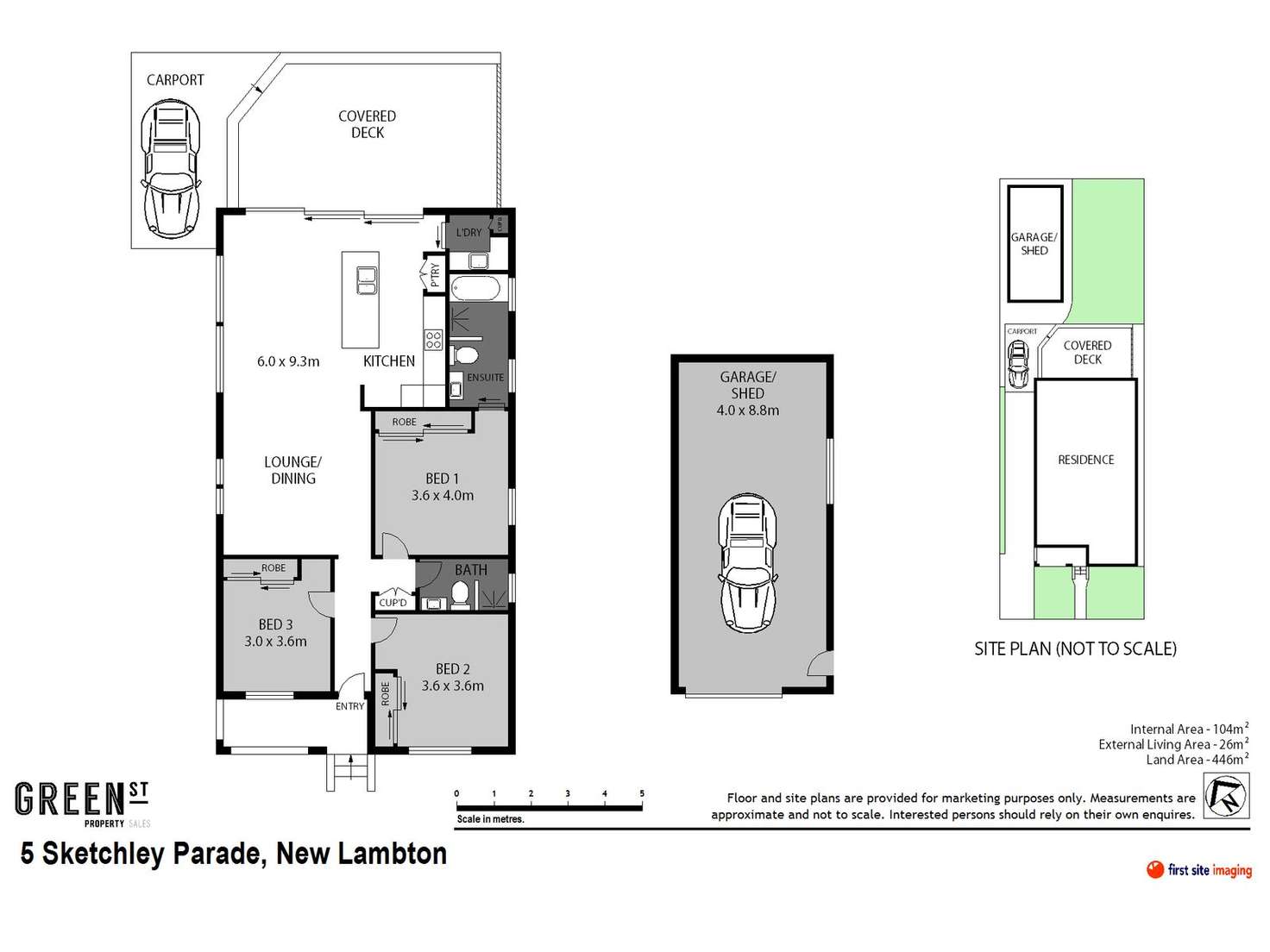 Floorplan of Homely house listing, 5 Sketchley Parade, New Lambton NSW 2305