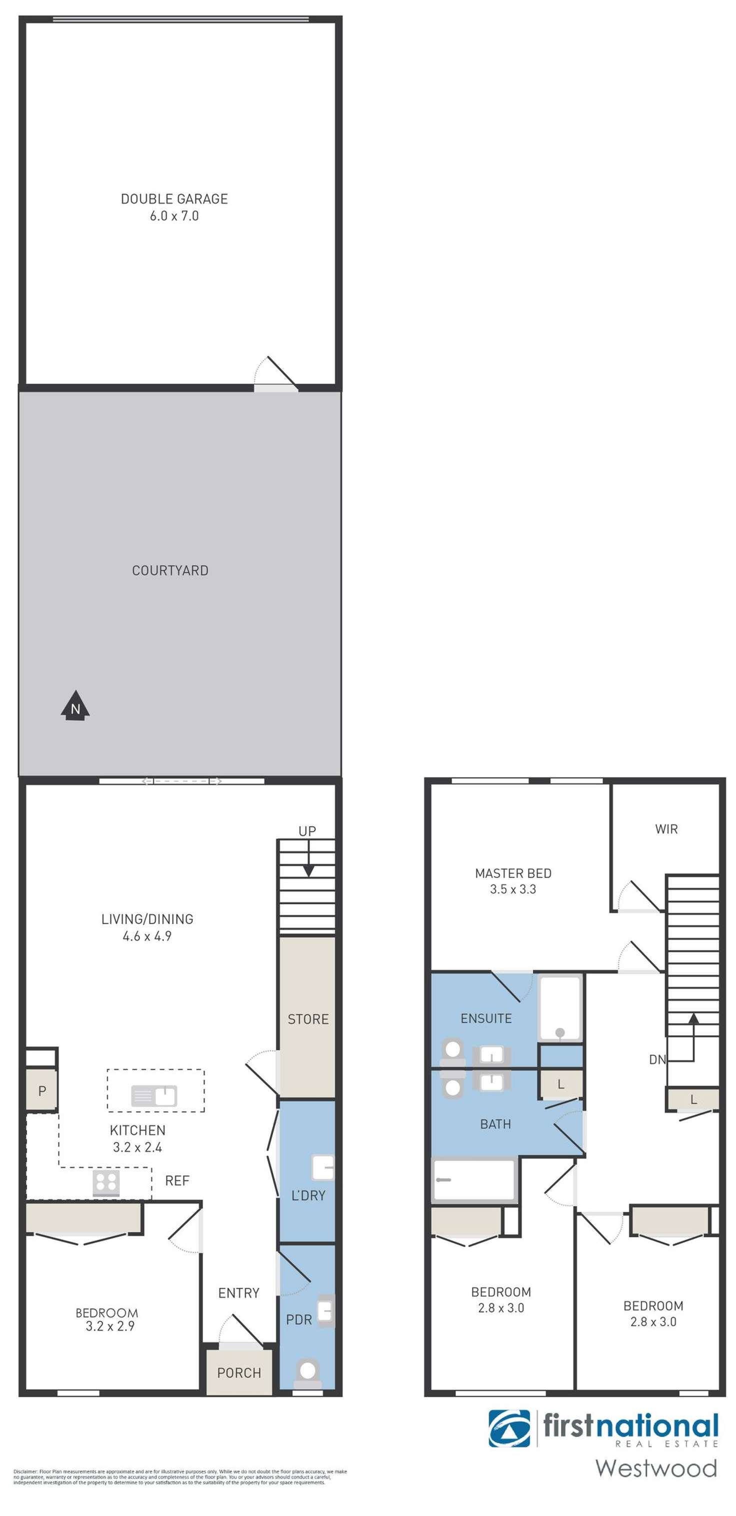 Floorplan of Homely townhouse listing, 44 Umbrella Way, Point Cook VIC 3030