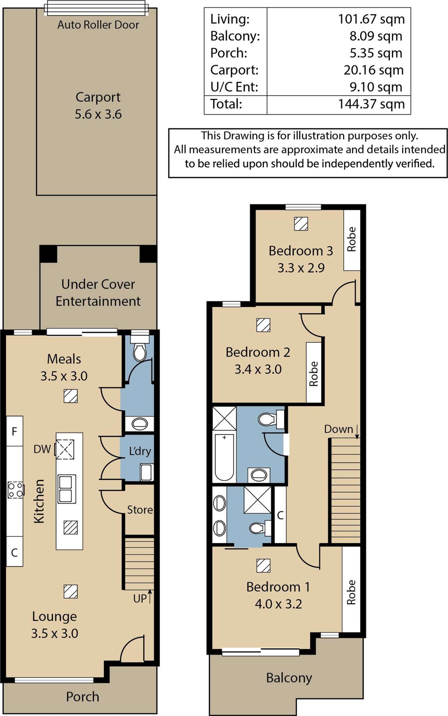 Floorplan of Homely house listing, 62 Broadwater Place, Blakeview SA 5114