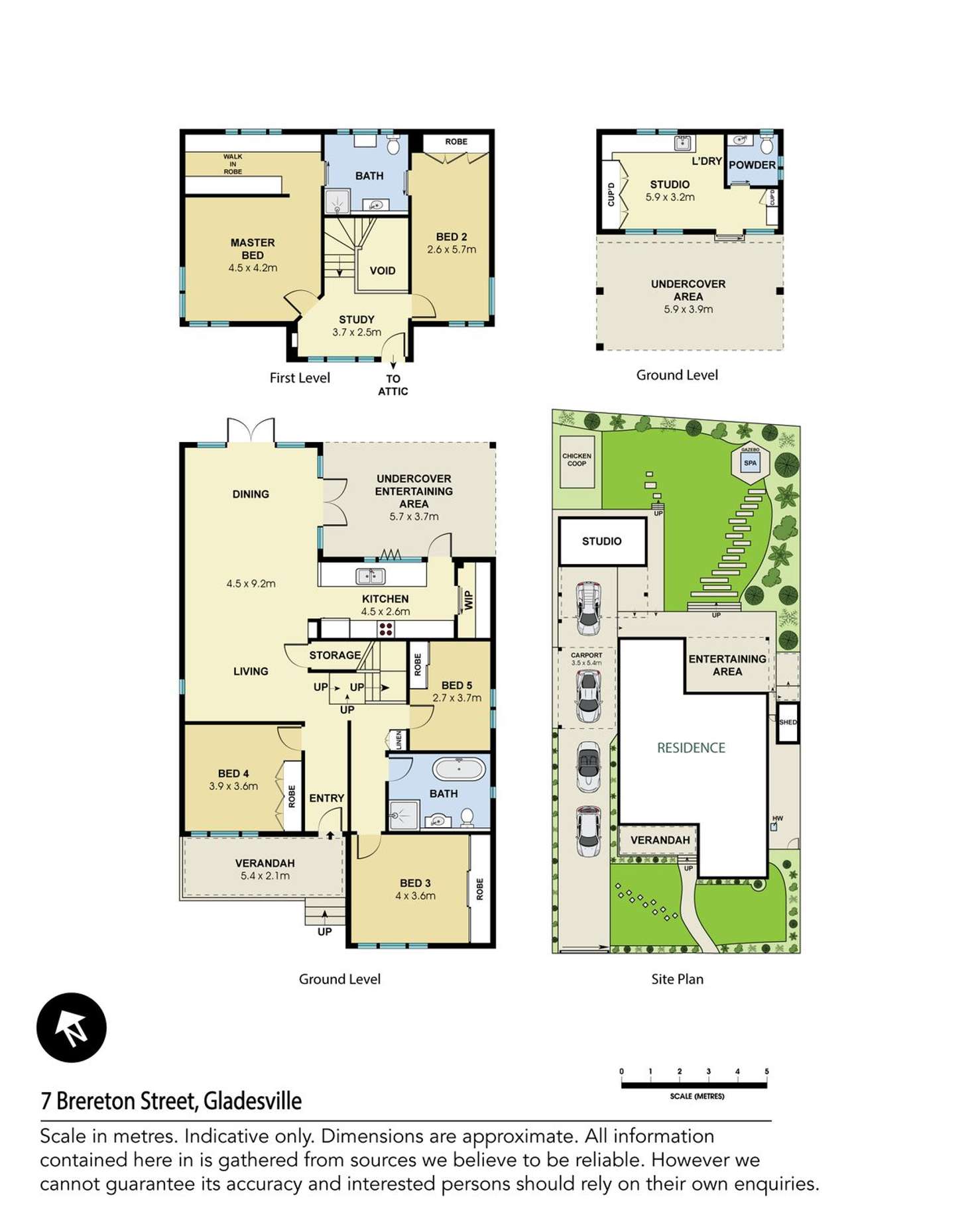 Floorplan of Homely house listing, 7 Brereton Street, Gladesville NSW 2111