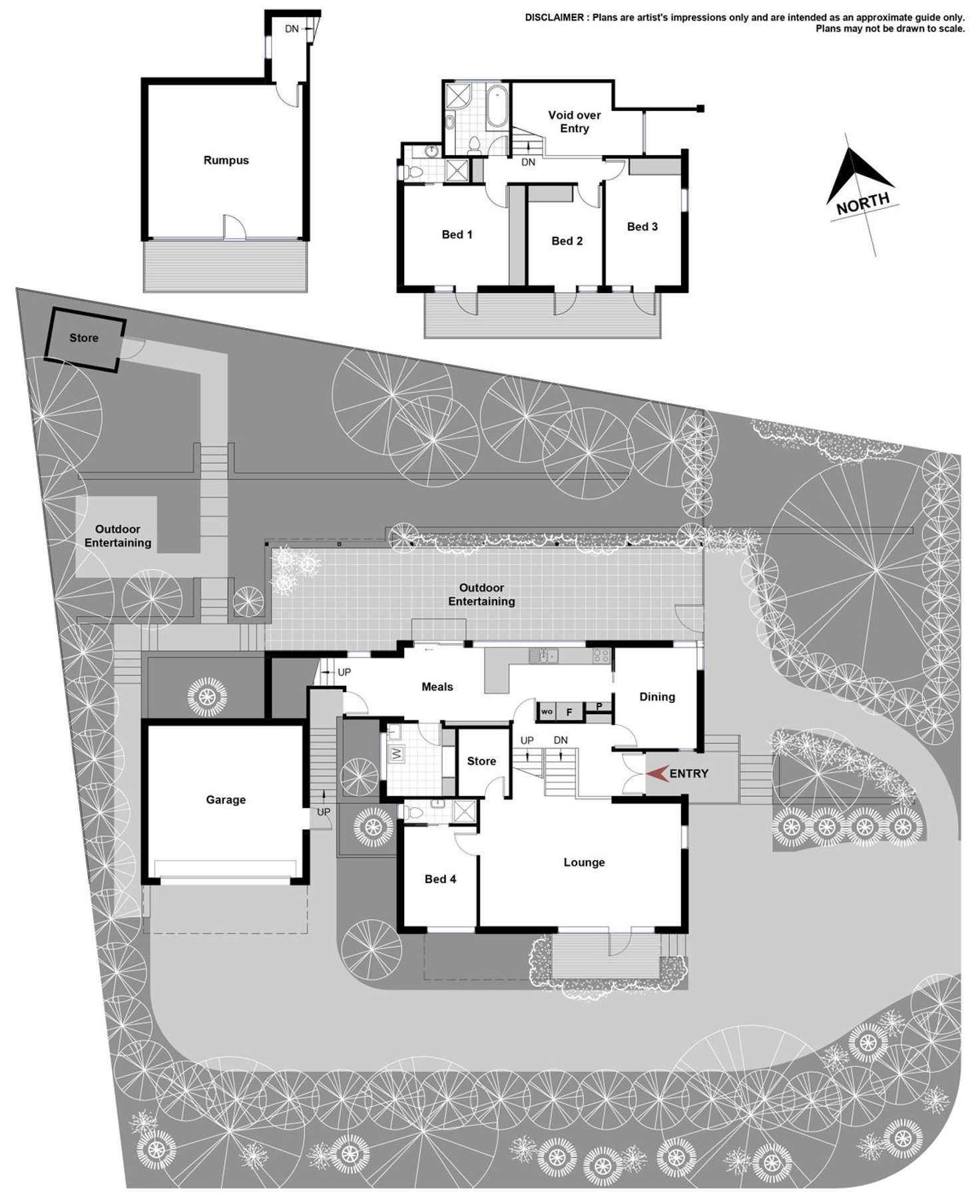 Floorplan of Homely house listing, 84 Banambila Street, Aranda ACT 2614